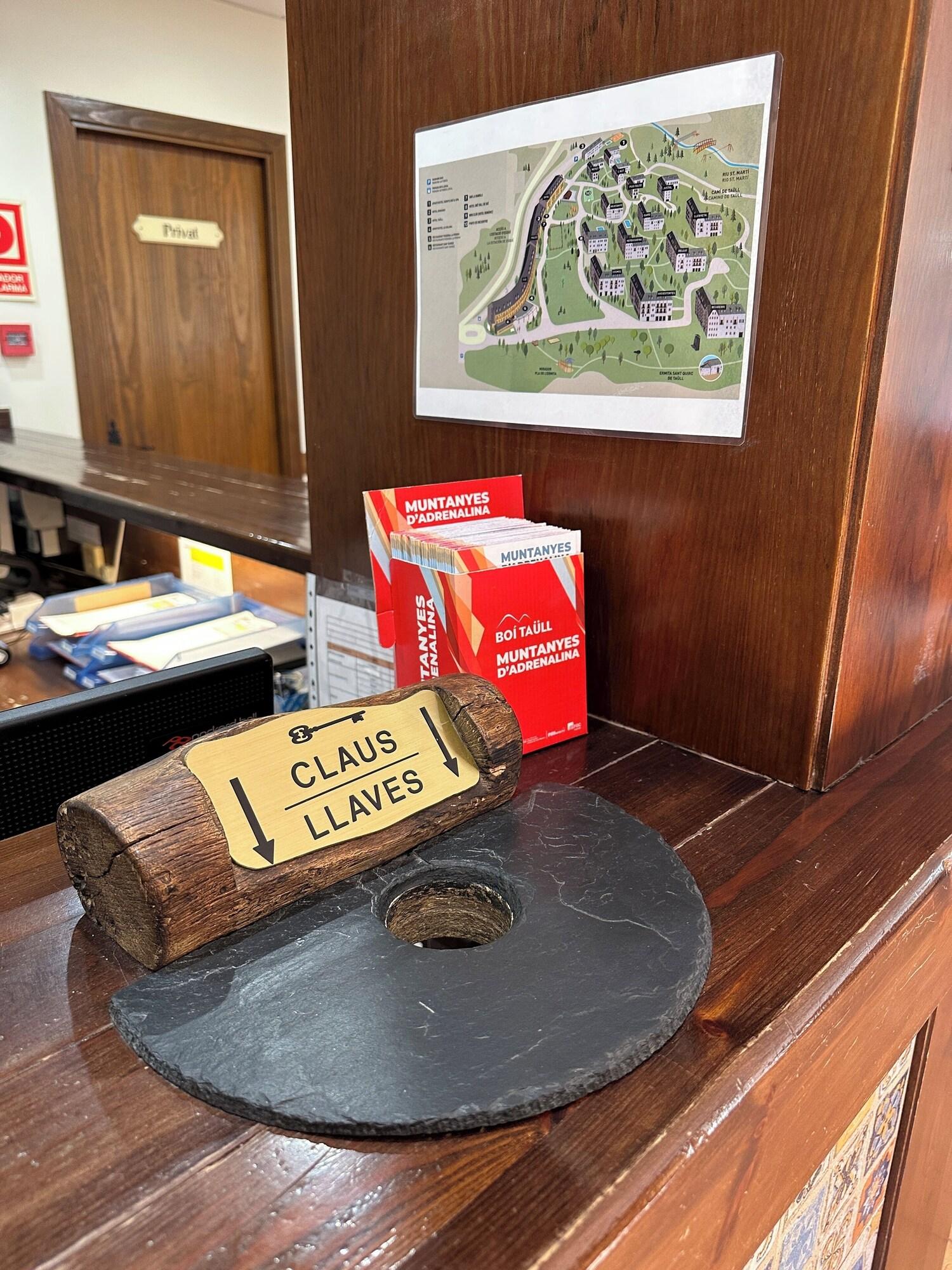 Vista Lobby Hotel Romànic