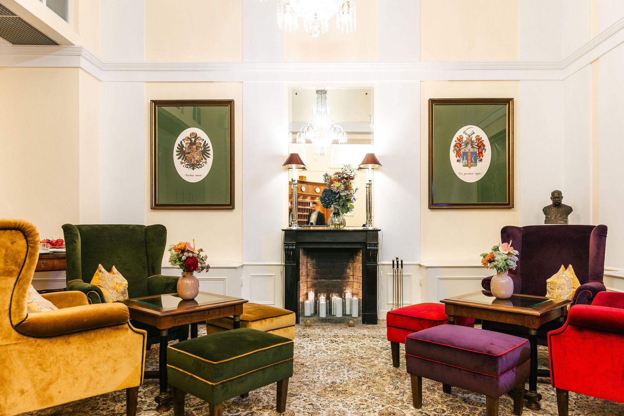 Vista Lobby Hotel Kaiserhof Wien