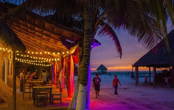 Cabañas Casa Maya Holbox Frente Al Mar - Hoteles frente a la playa en Holbox, México