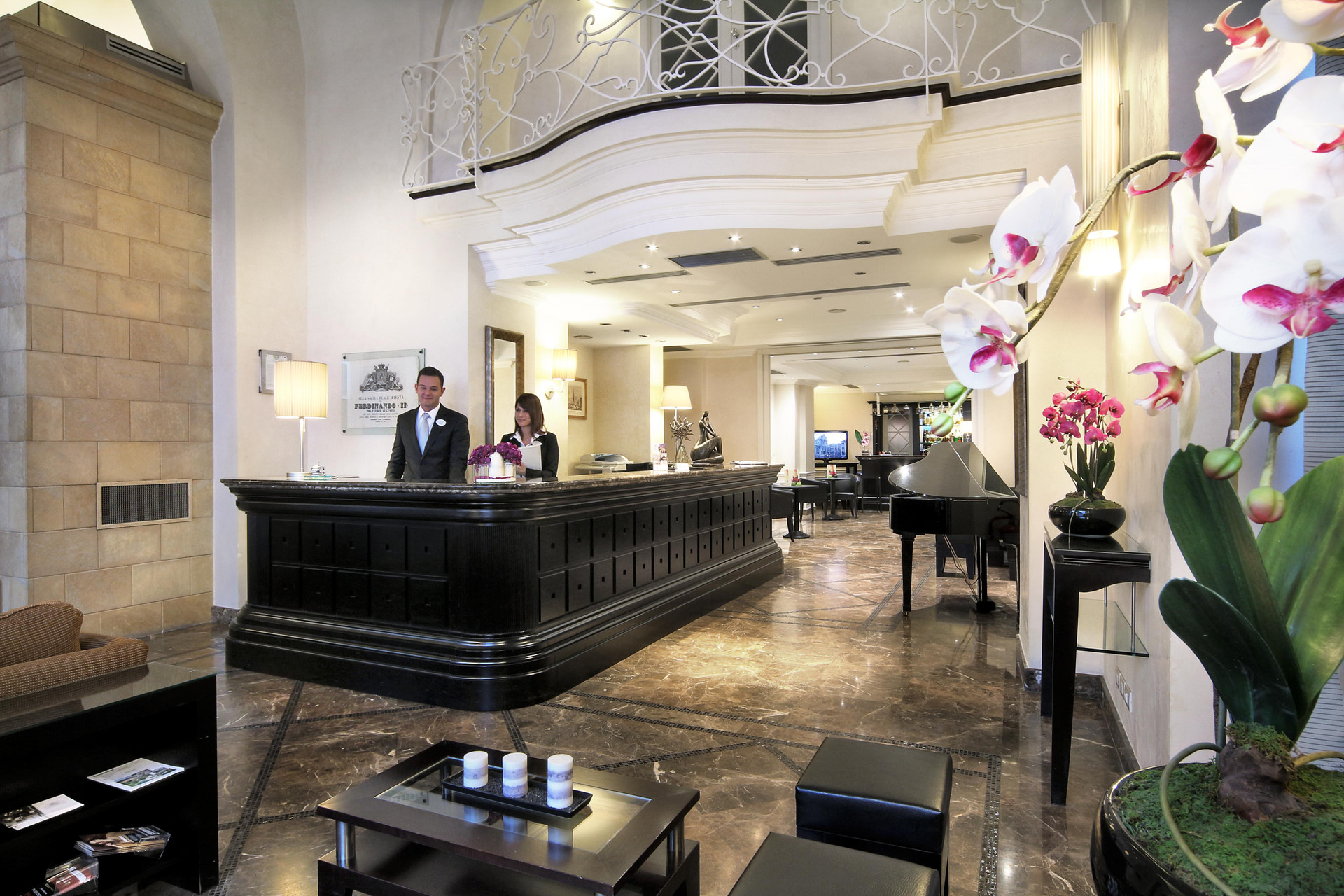 Vista Lobby Il Principe Hotel