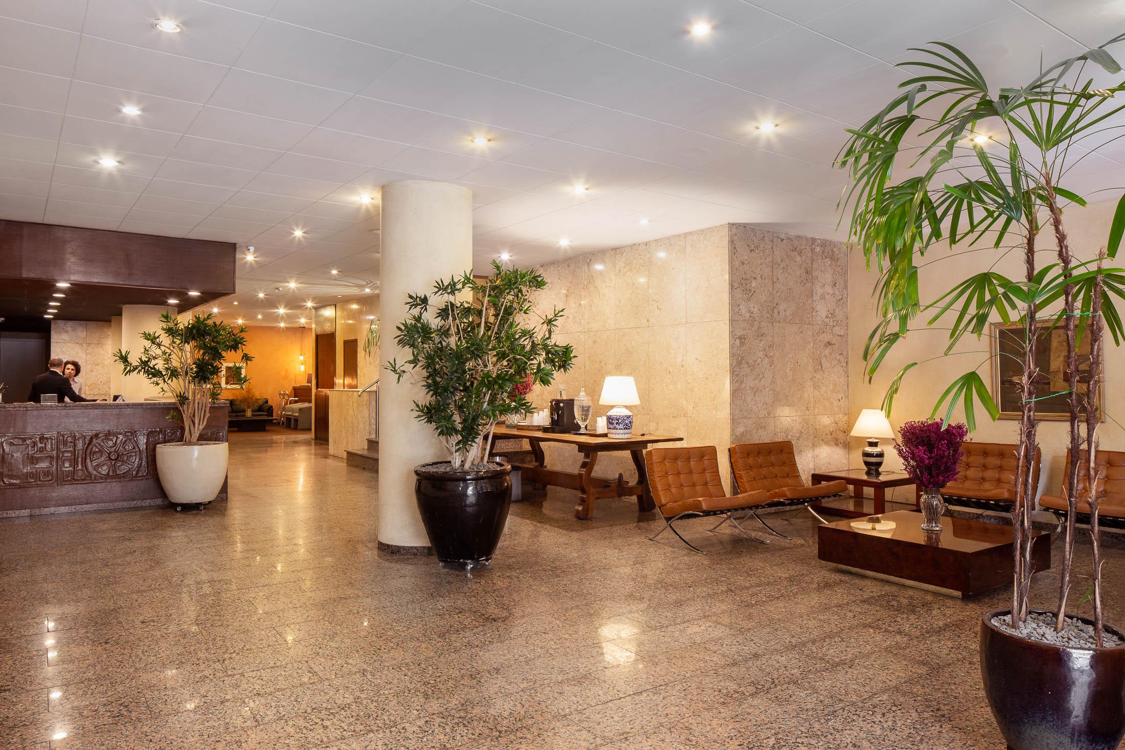 Vista Lobby Rojas All Suites Hotel