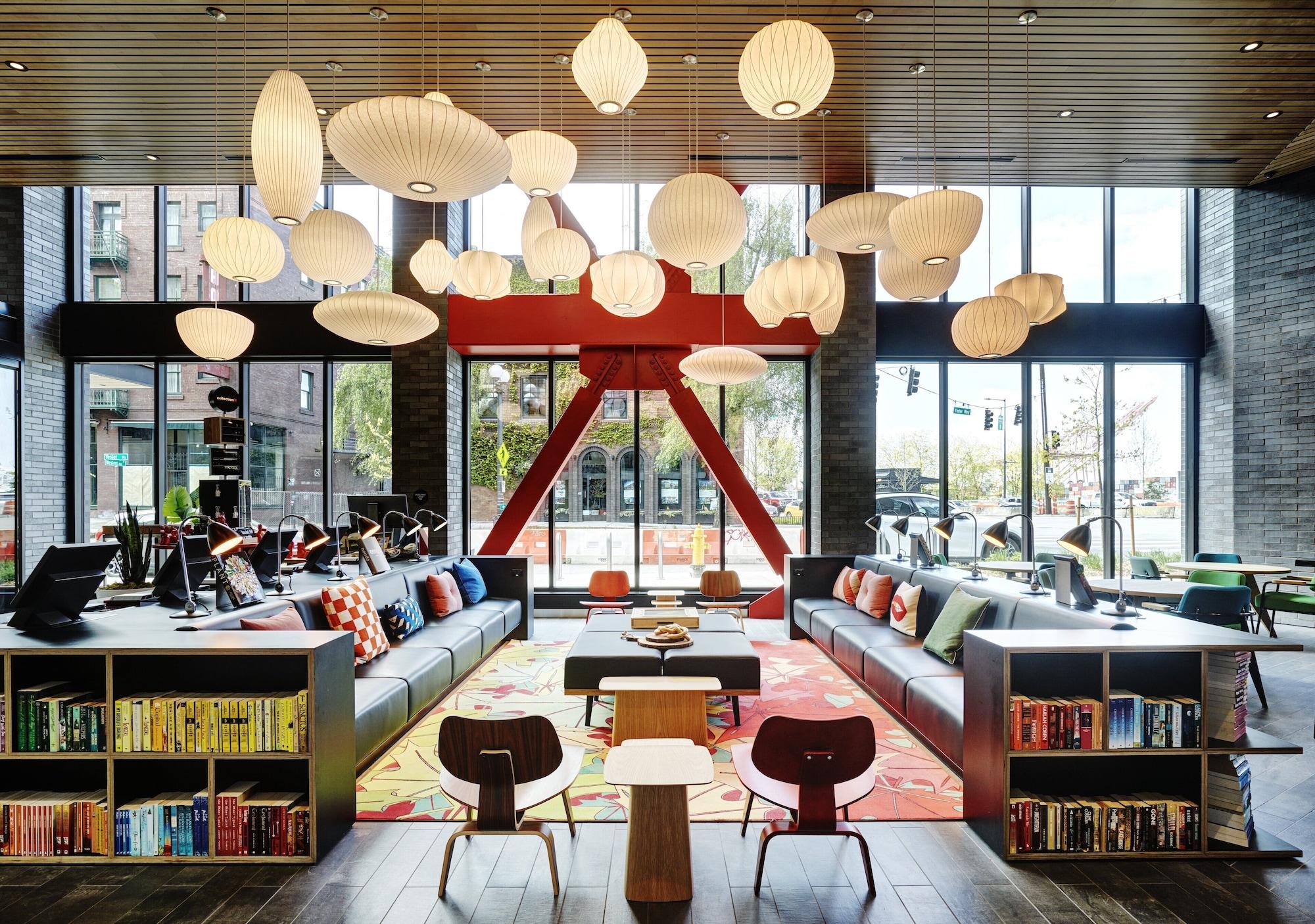 Vista Lobby citizenM Seattle Pioneer Square