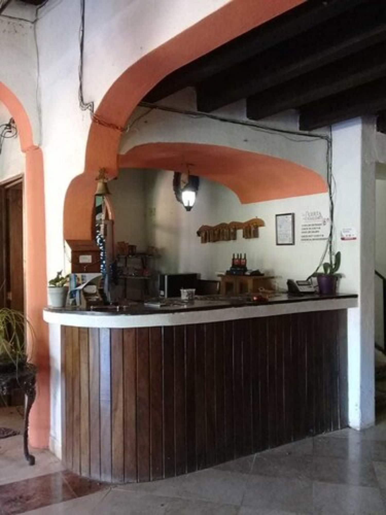 Vista Lobby Hotel Hacienda La Puerta de Enmedio