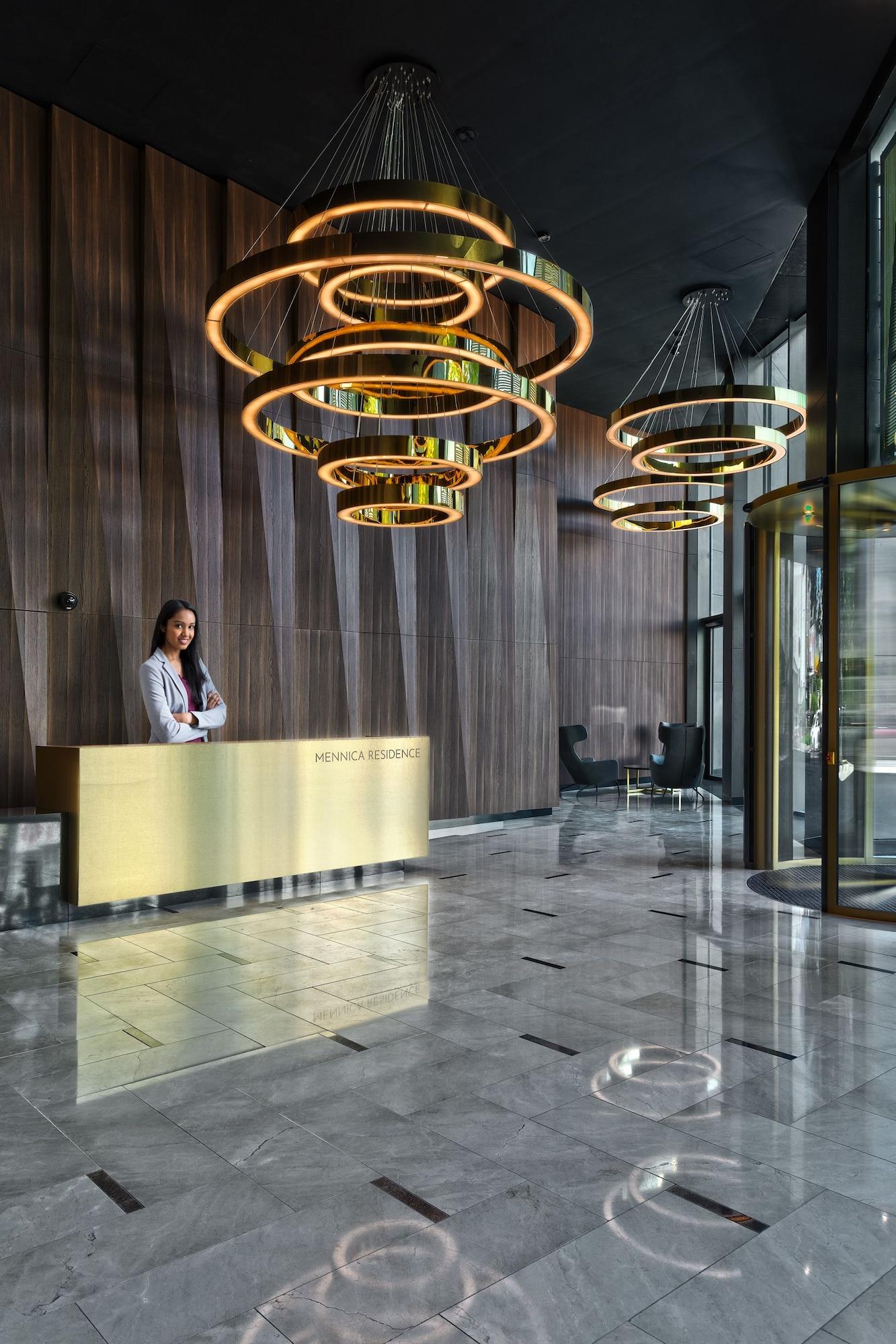 Vista Lobby Mennica Central Apartments