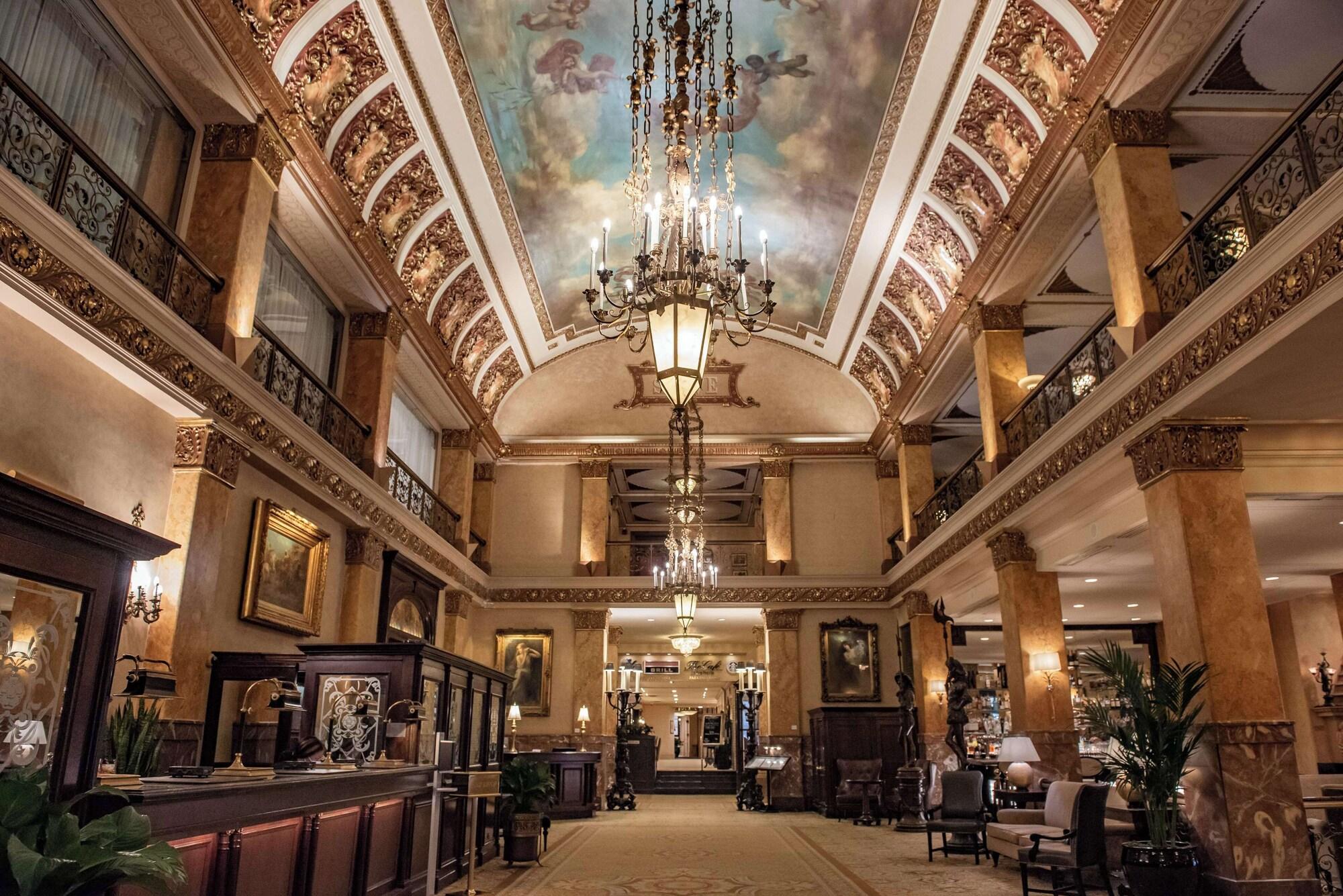 Vista Lobby The Pfister Hotel