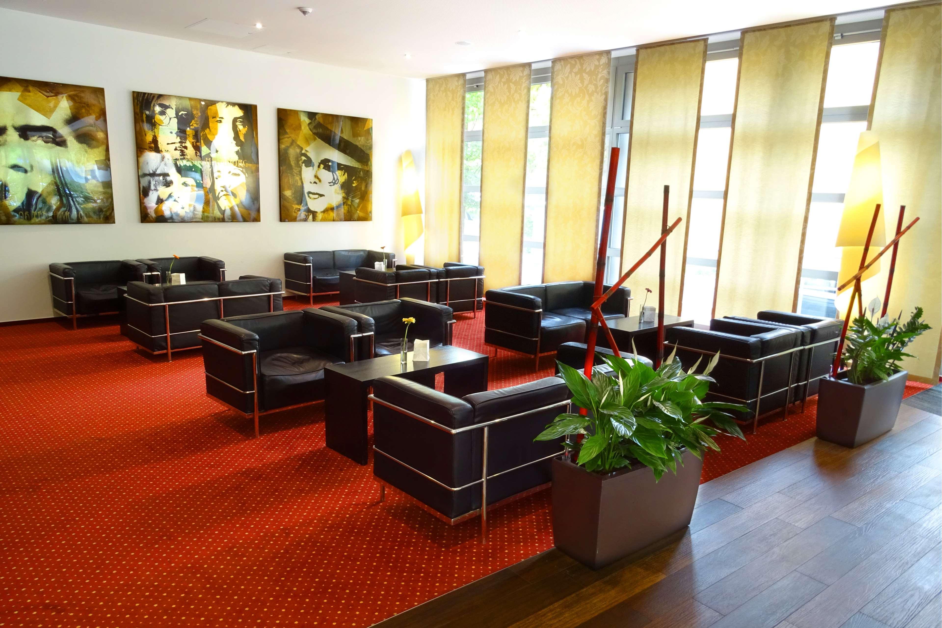 Vista Lobby Best Western Plaza Hotel Hamburg