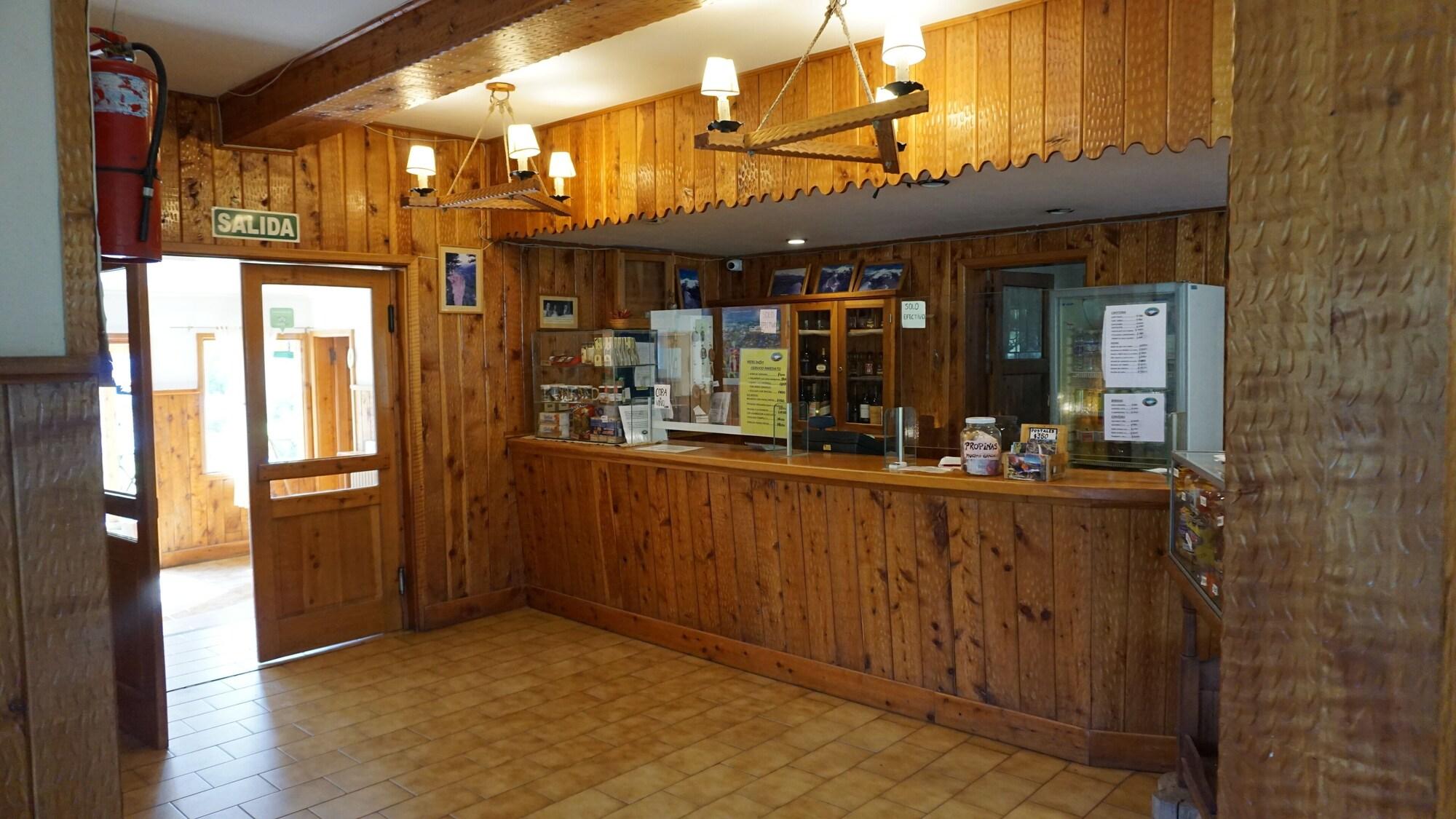 Vista Lobby Hosteria Pampa Linda