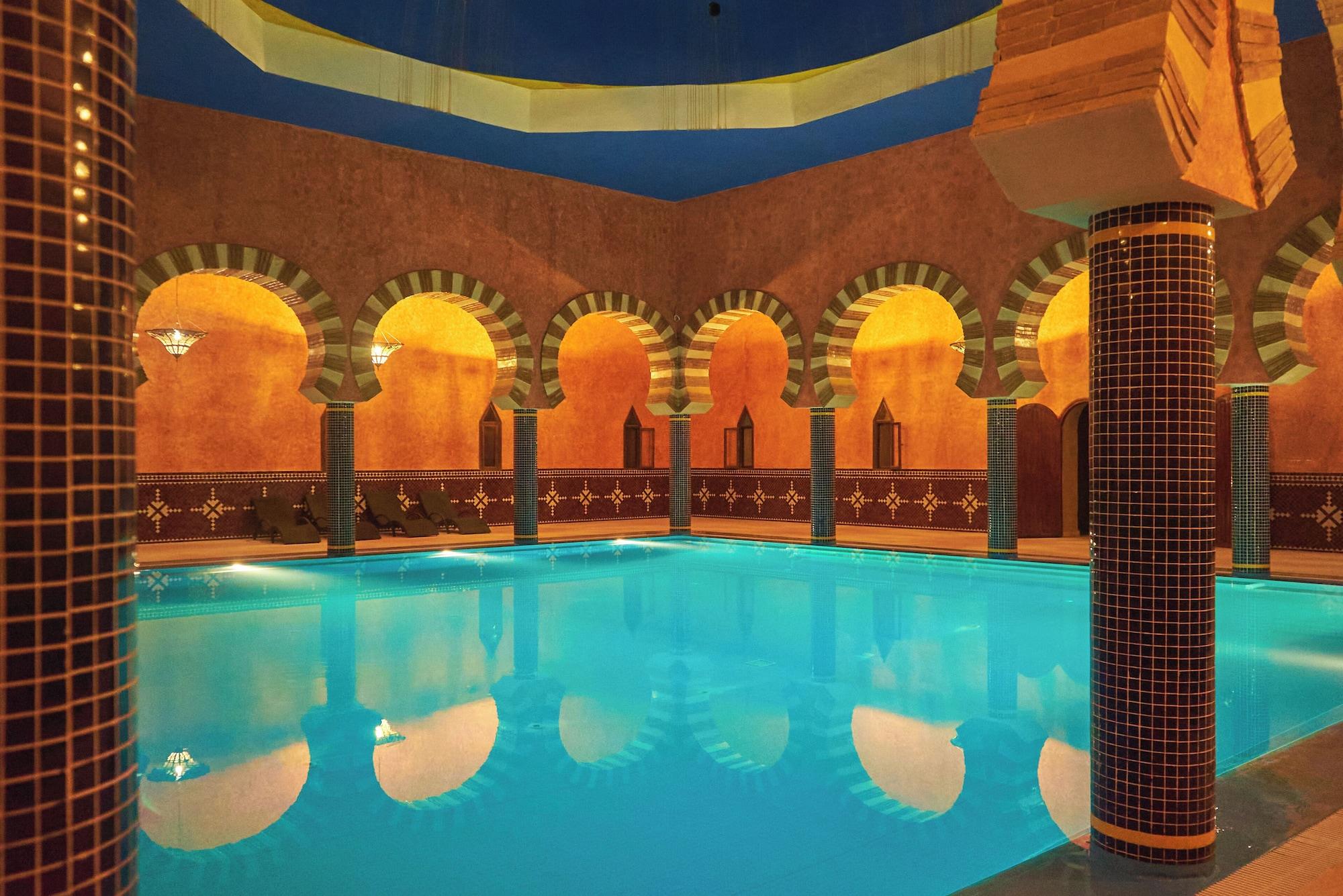 Vista Piscina Hotel Kasbah Azalay