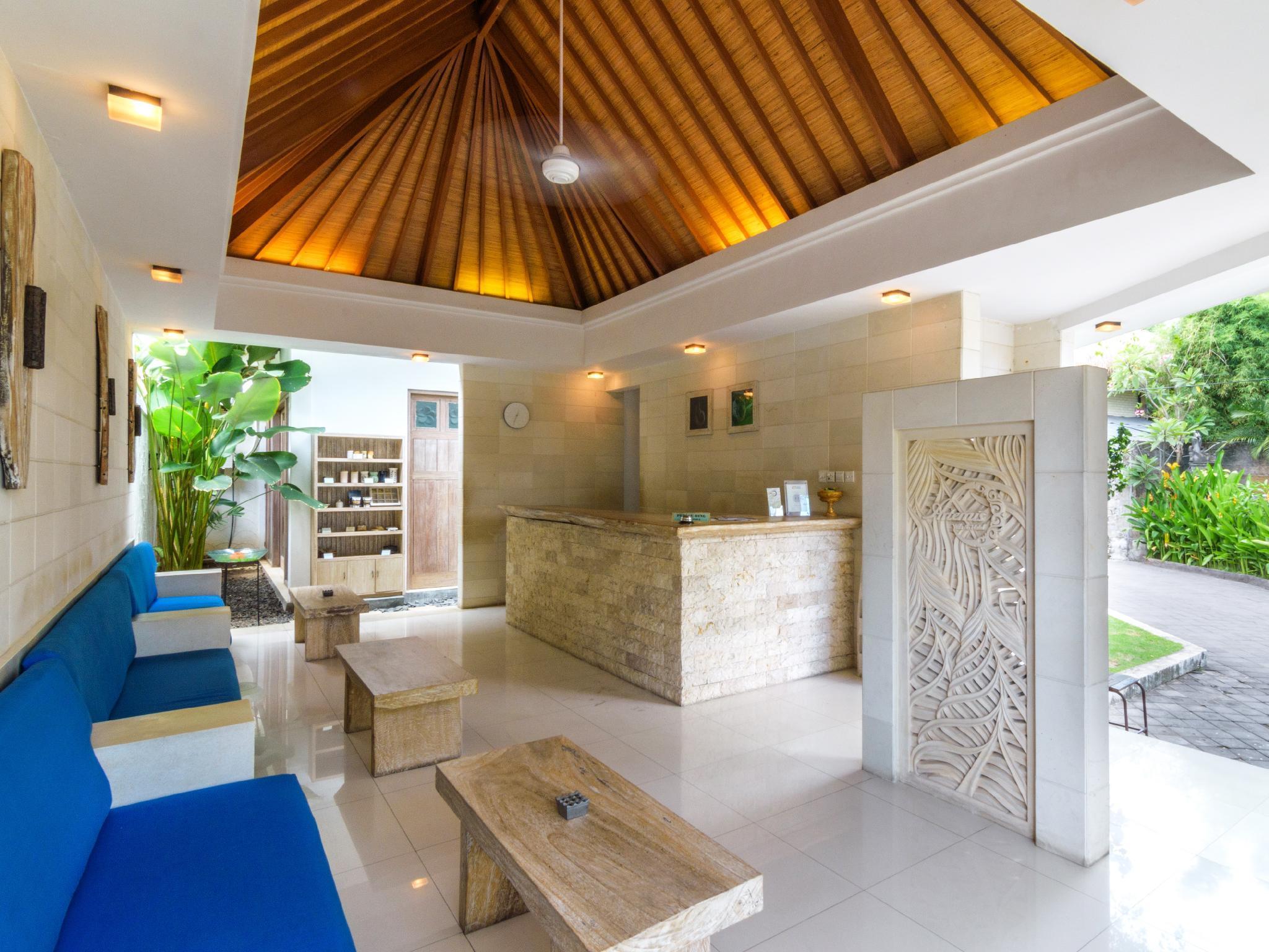 Vista Lobby Artemis Villa and Hotel