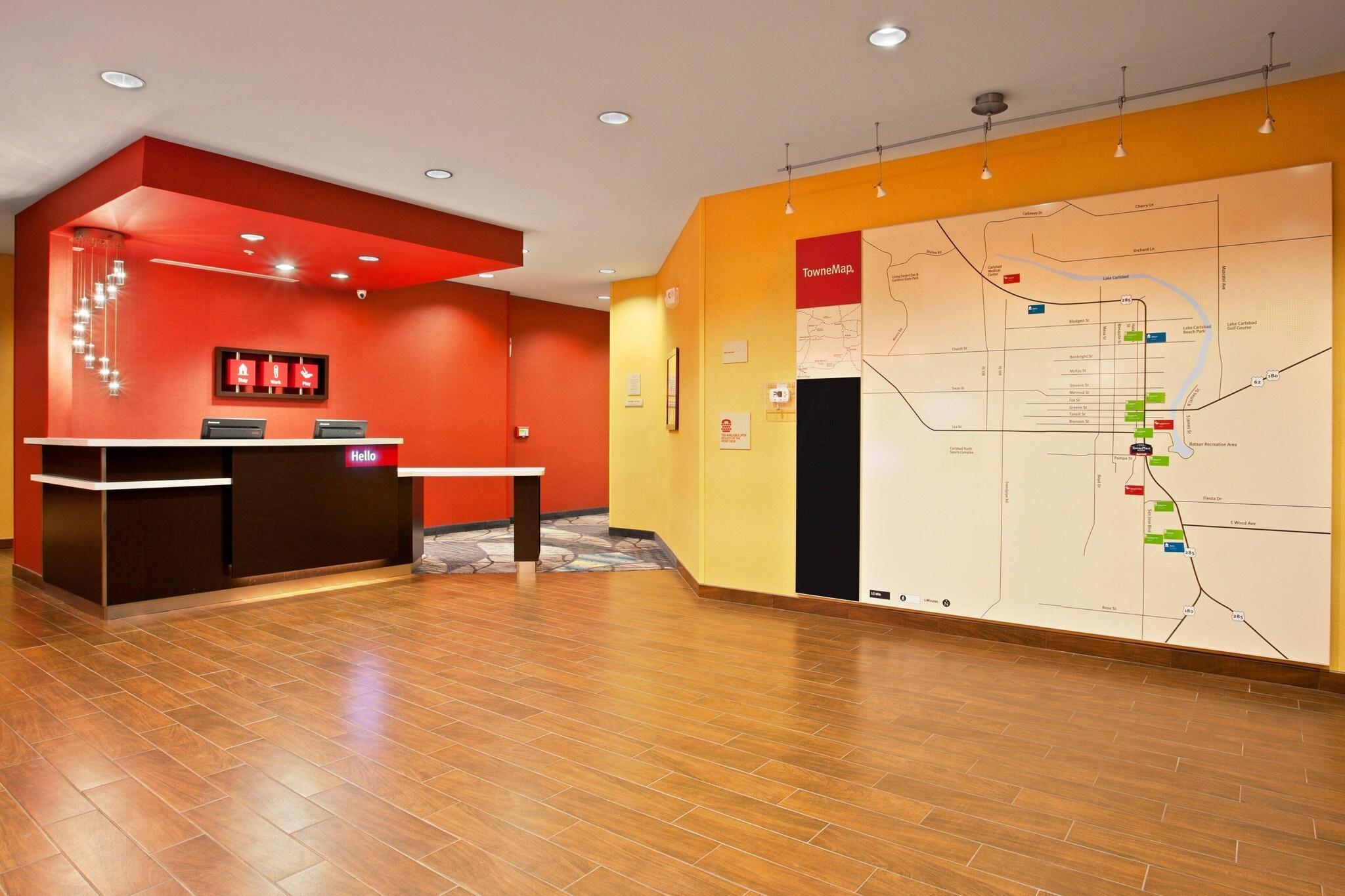 Vista Lobby TownePlace Suites by Marriott Carlsbad