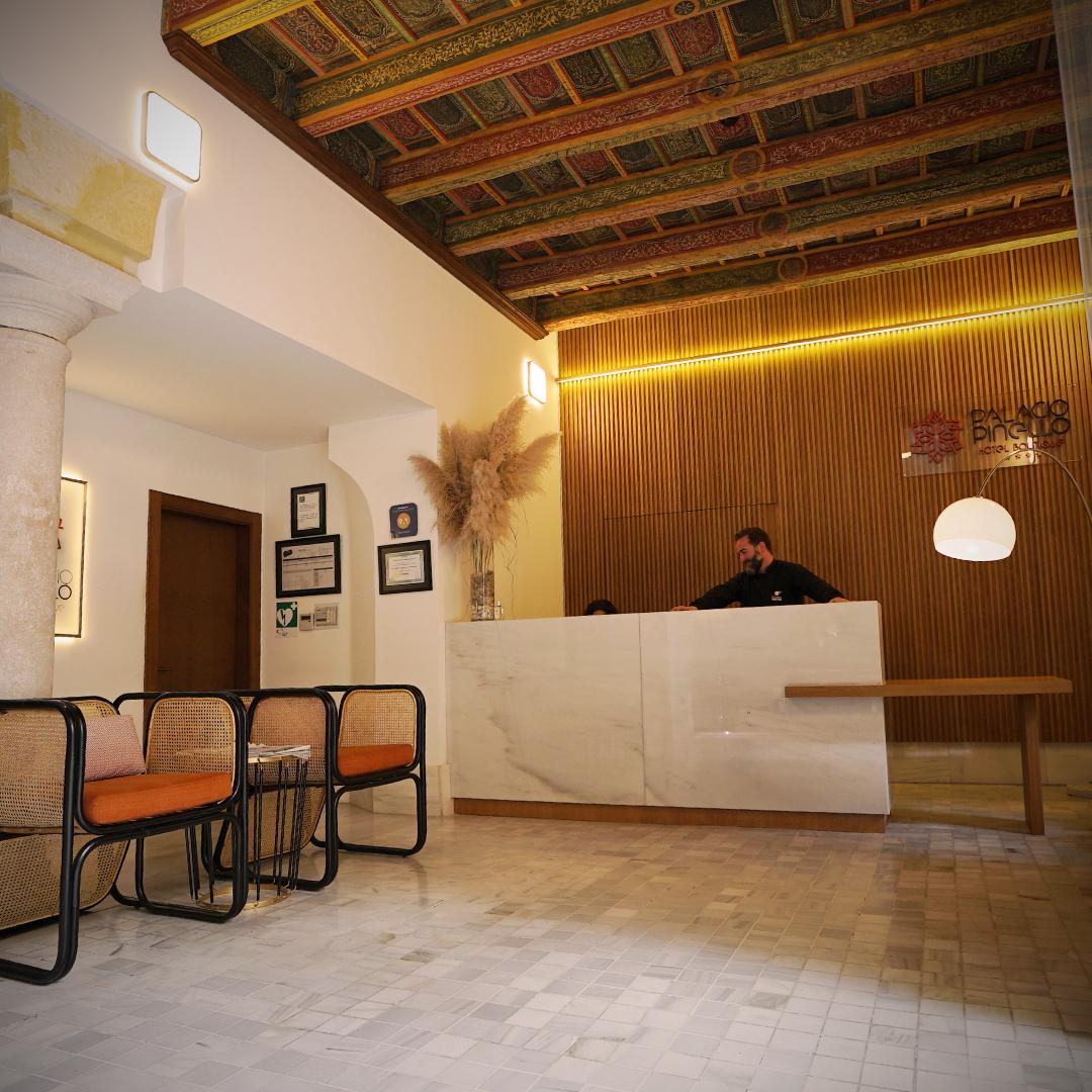 Vista Lobby Hotel Boutique Palacio Pinello