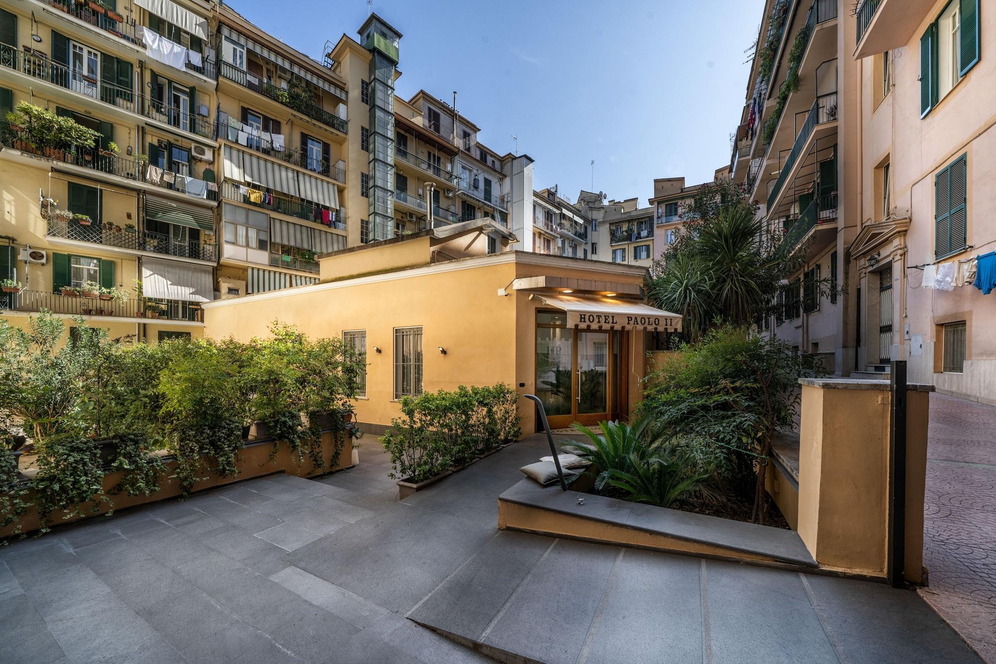 Vista Exterior Hotel Paolo II