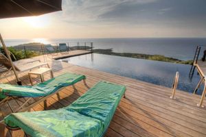 Alquiler Vacacional - Villa 130m2, 180° panoramic sea view, 5 pers. heated infinity pool
