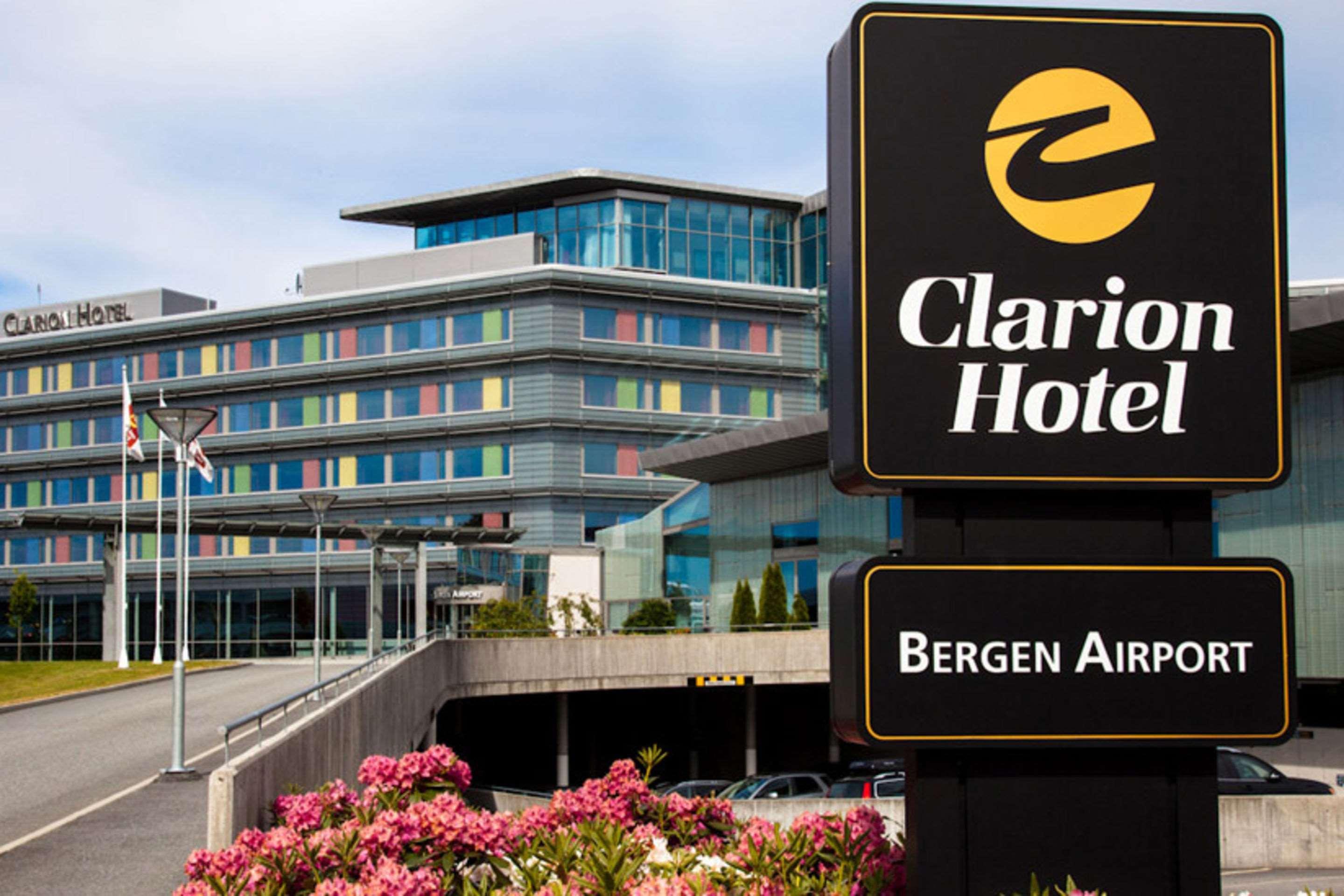 Vista Exterior Clarion Hotel Bergen Airport Terminal