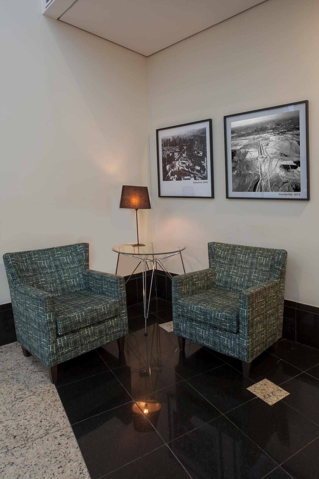Vista Lobby Comfort Suites Alphaville