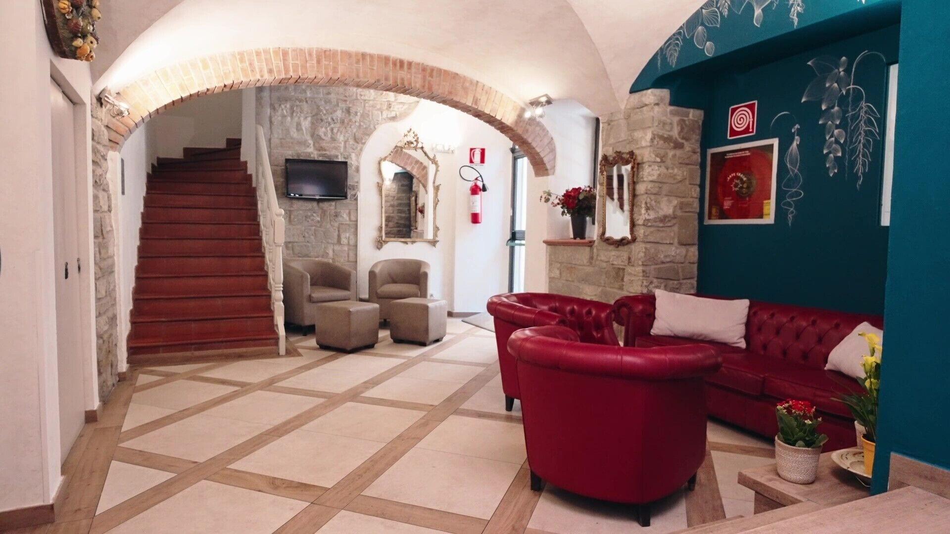Vista Lobby Albergo Firenze