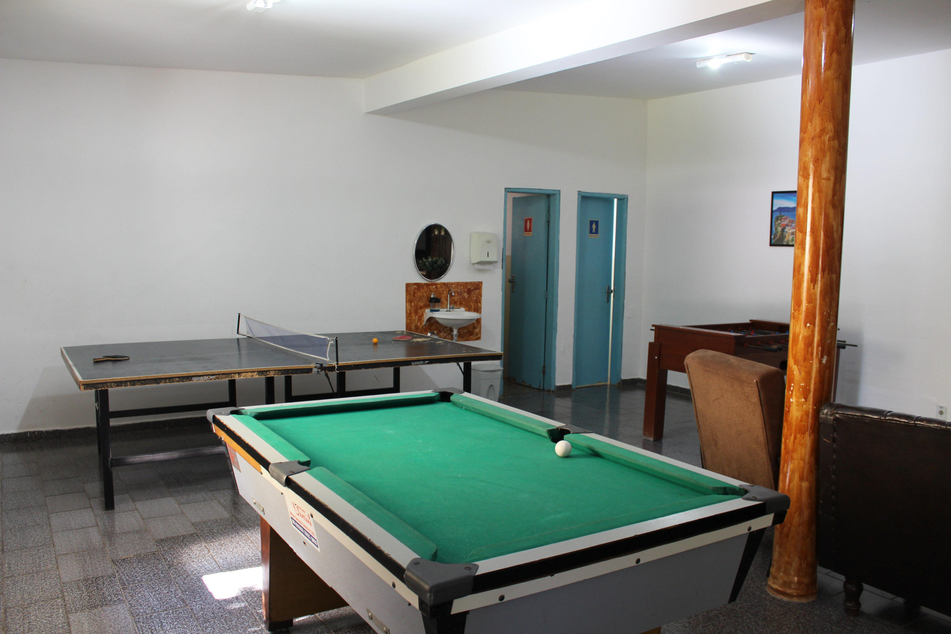Salón de juegos Pousada Vale da Montanha