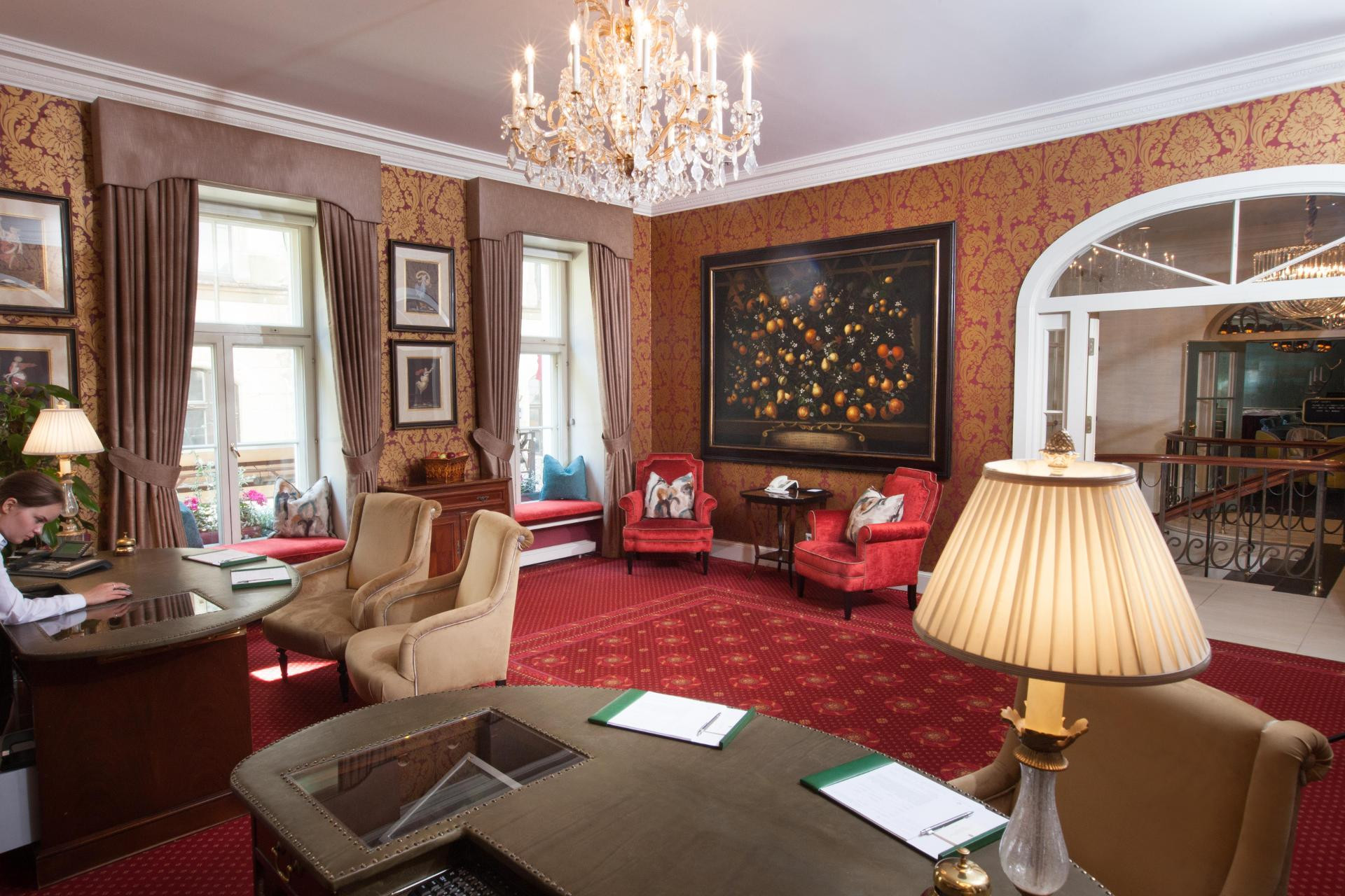 Vista Lobby Grand Palace Hotel – Small Luxury Hotels of the World