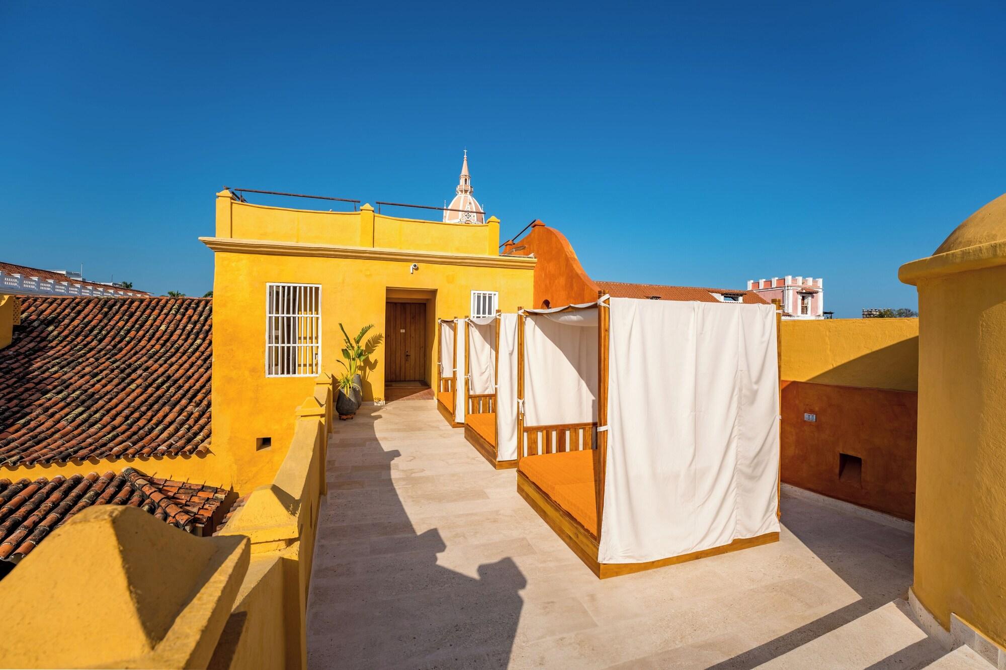 Vista Exterior Casa Carolina Hotel Cartagena