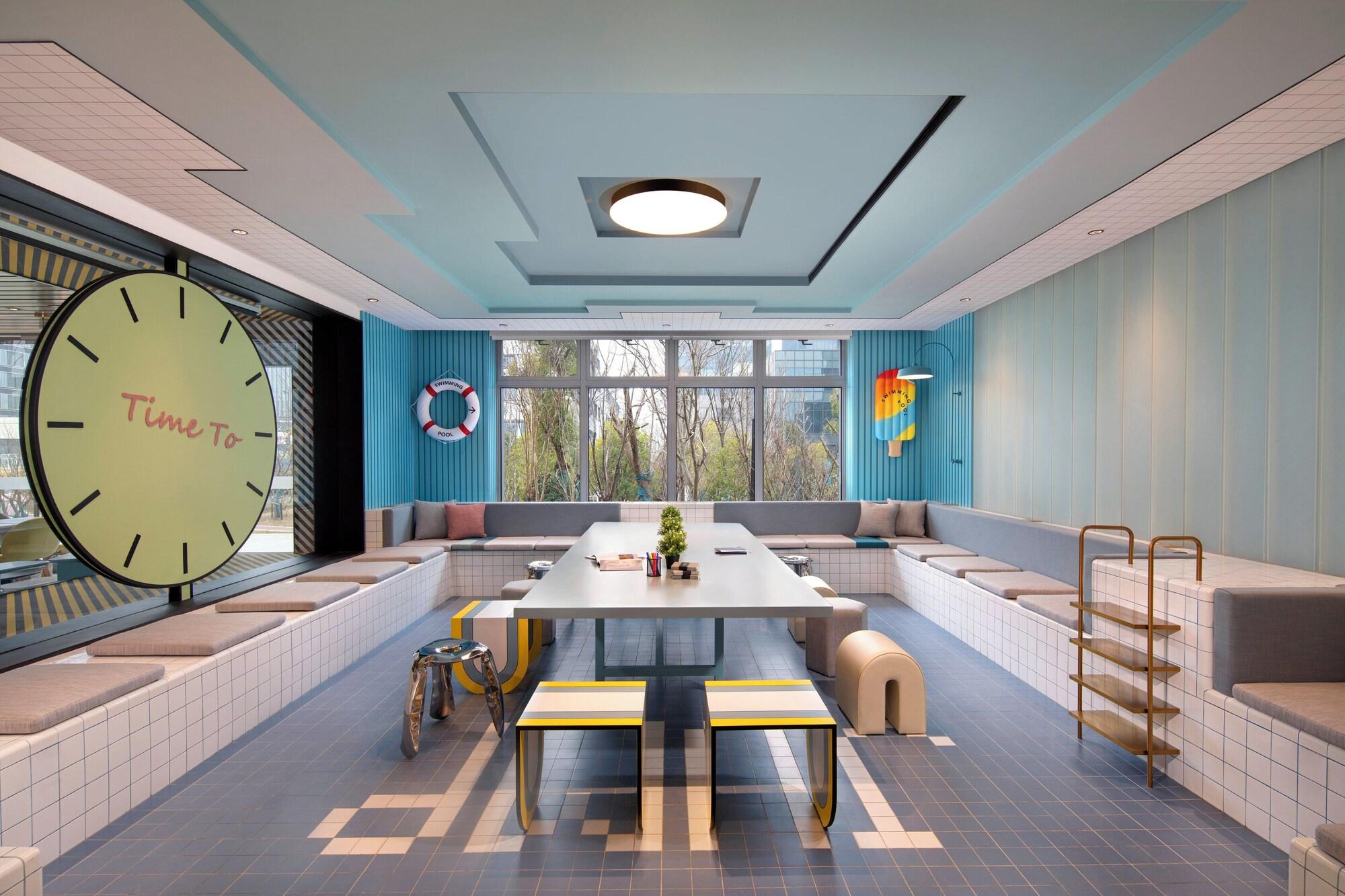 Sala de Reuniones lyf by Ascott Hongqiao Shanghai NECC