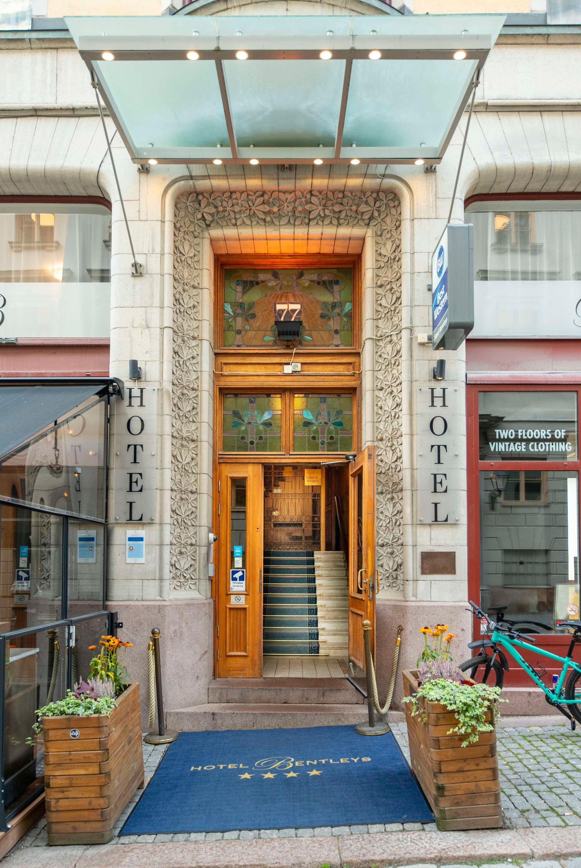 Vista Exterior Best Western Hotel Bentleys