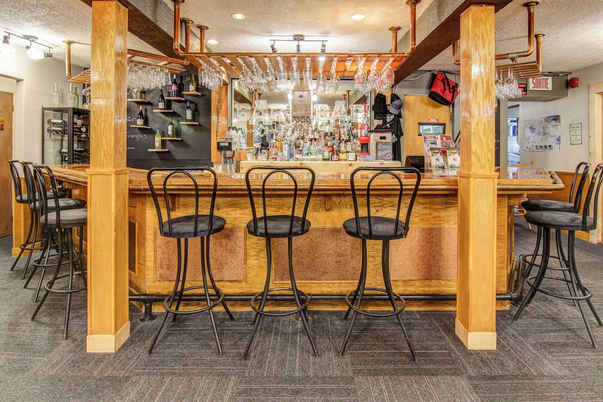 Bar/Salón Auberge Presbytere Mont Lac-Vert