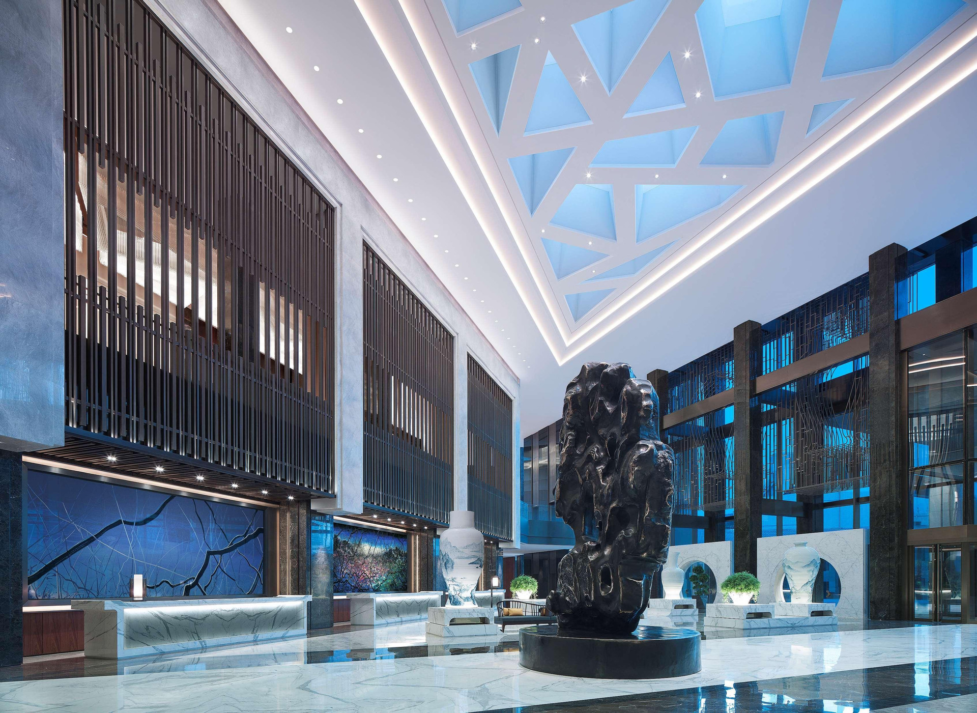 Vista Lobby NUO Hotel Beijing
