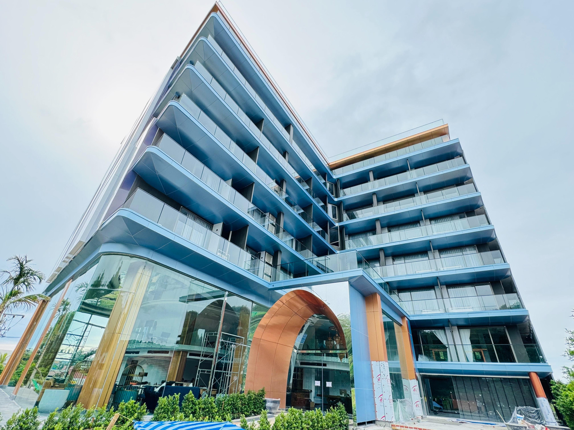 Vista Exterior The Blue Mavi Hotel