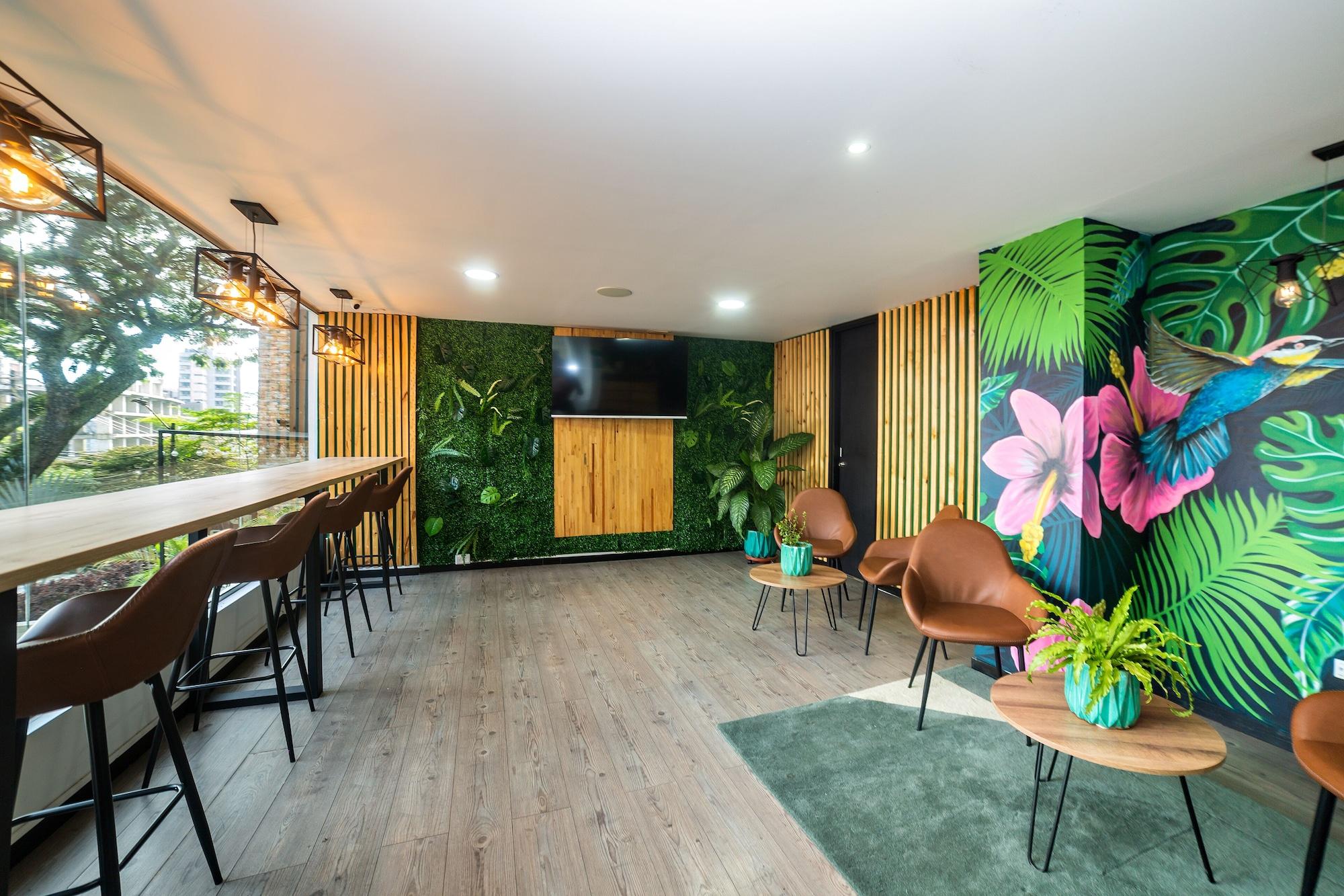 Vista Lobby Hotel Greenview Medellin