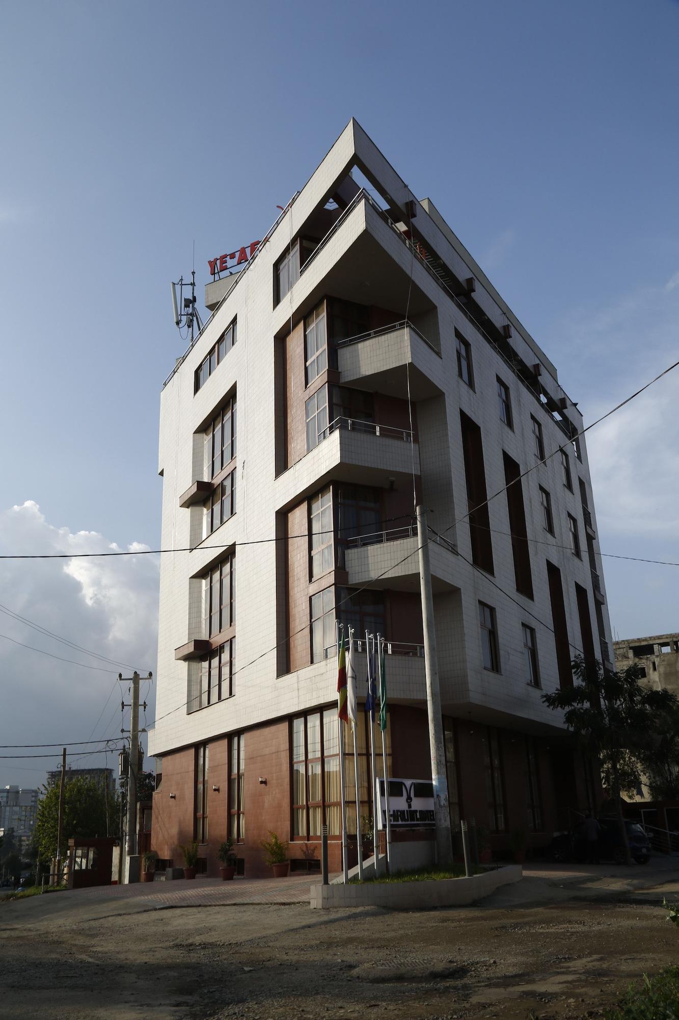 Vista Exterior Ye-Afoli International Hotel