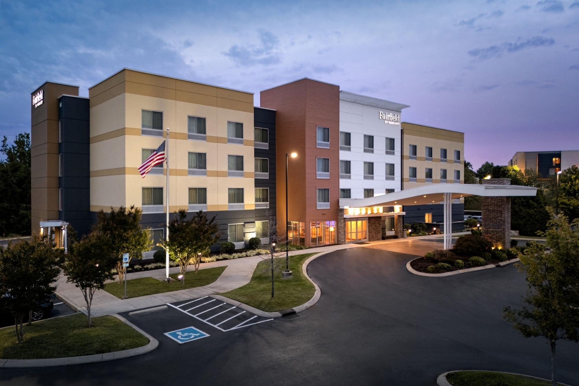 Vista Exterior Fairfield Inn & Suites Columbia
