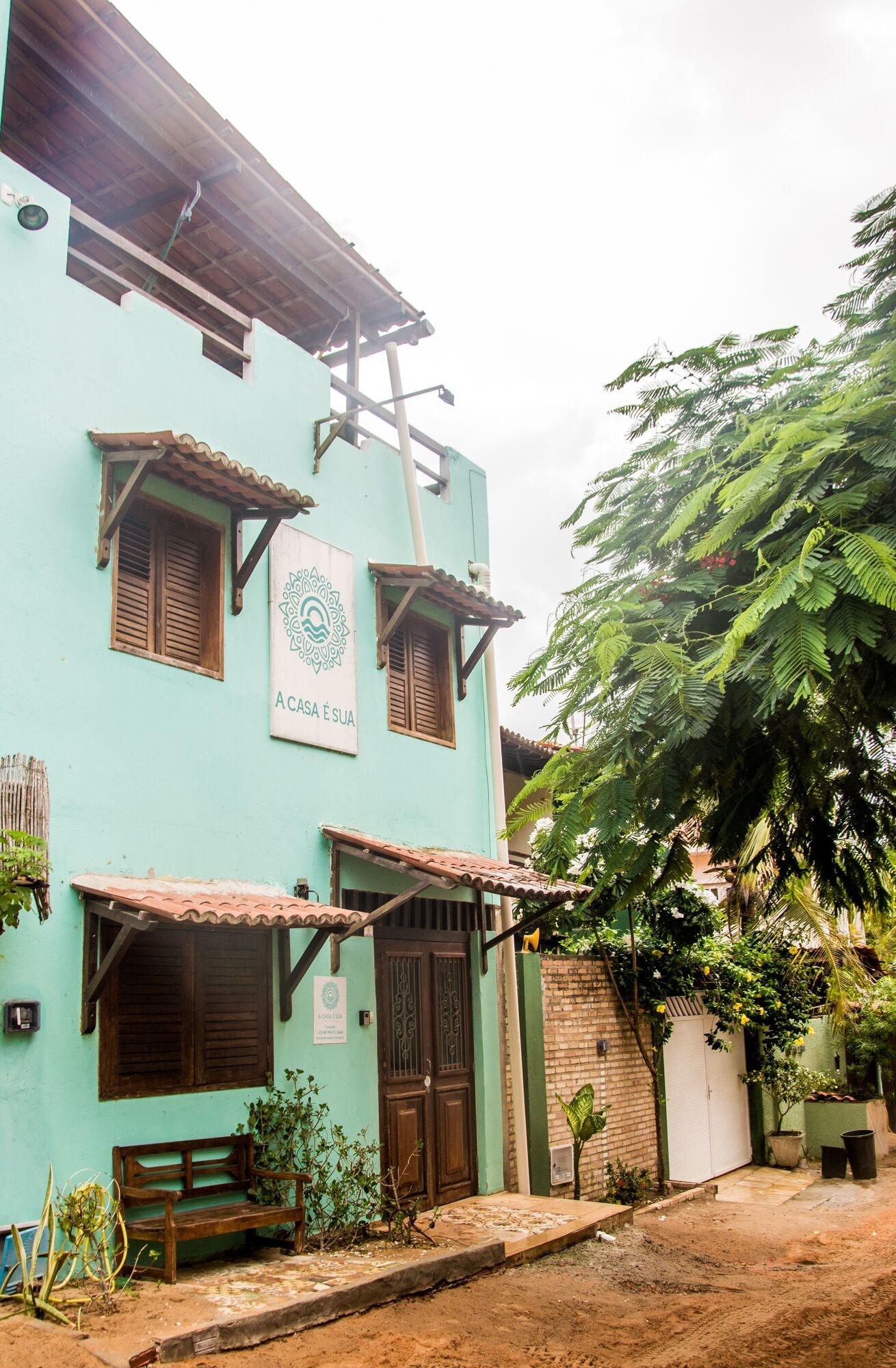 Vista Exterior Pousada A Casa é Sua