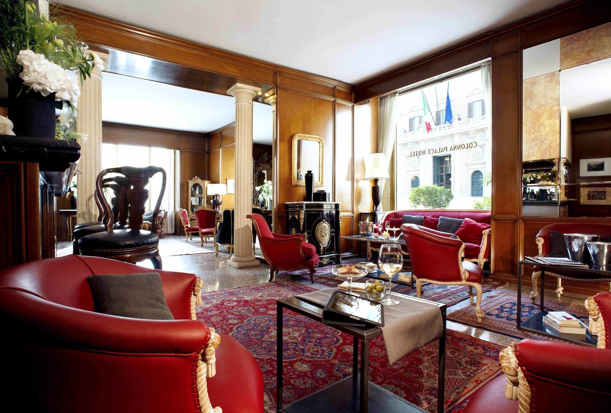 Vista Lobby Colonna Palace Hotel