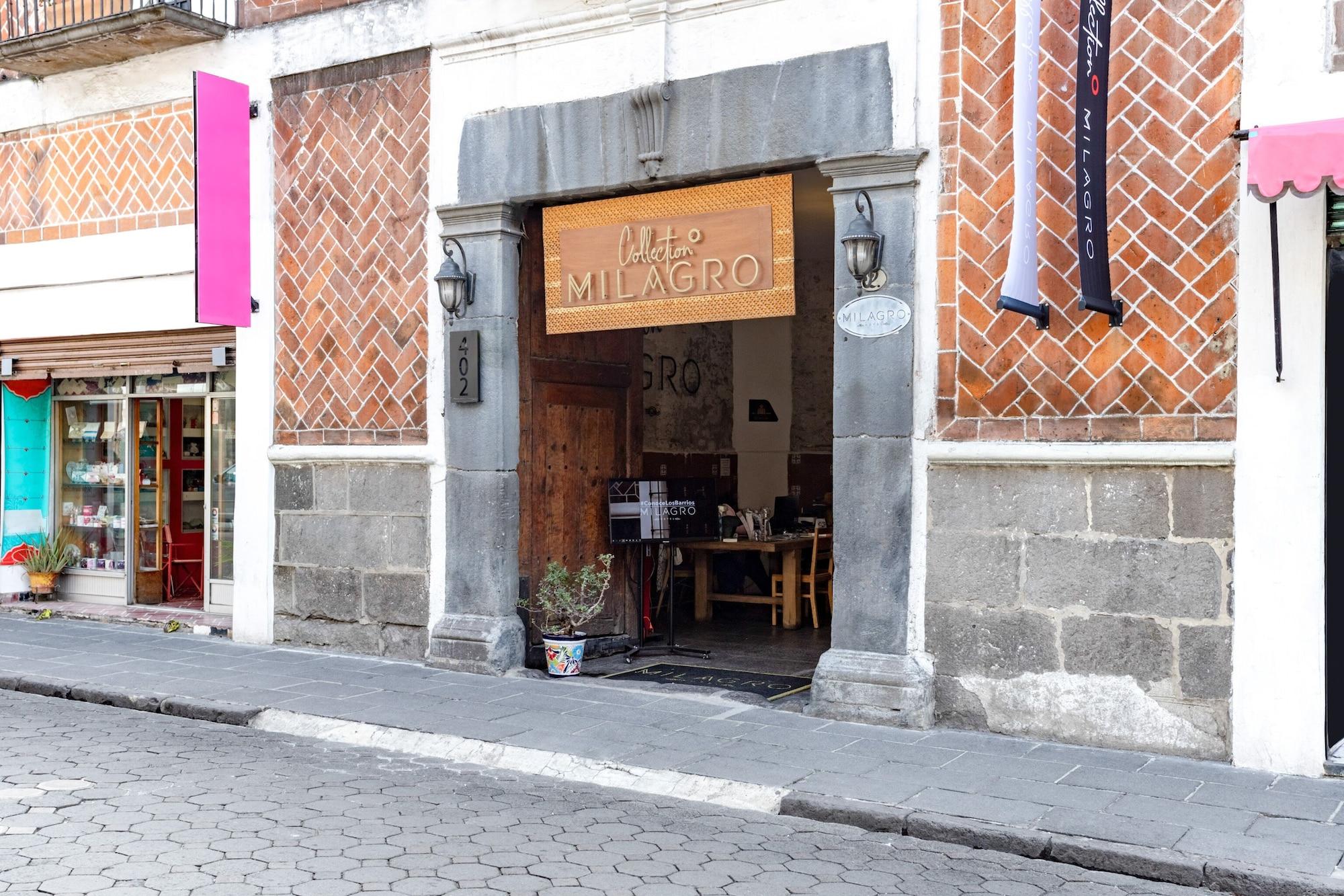 Vista Exterior Hotel Milagro, Puebla Centro