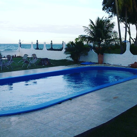 Vista Piscina Itaparica Praia Hotel
