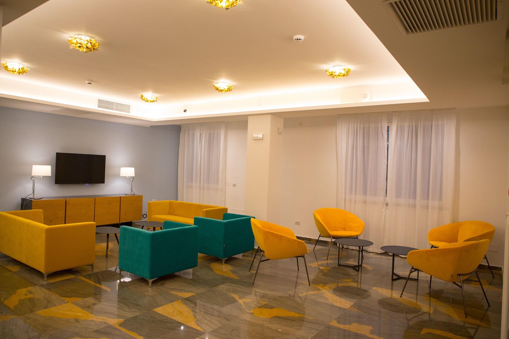 Vista Lobby Hotel Principe Alogna & SPA