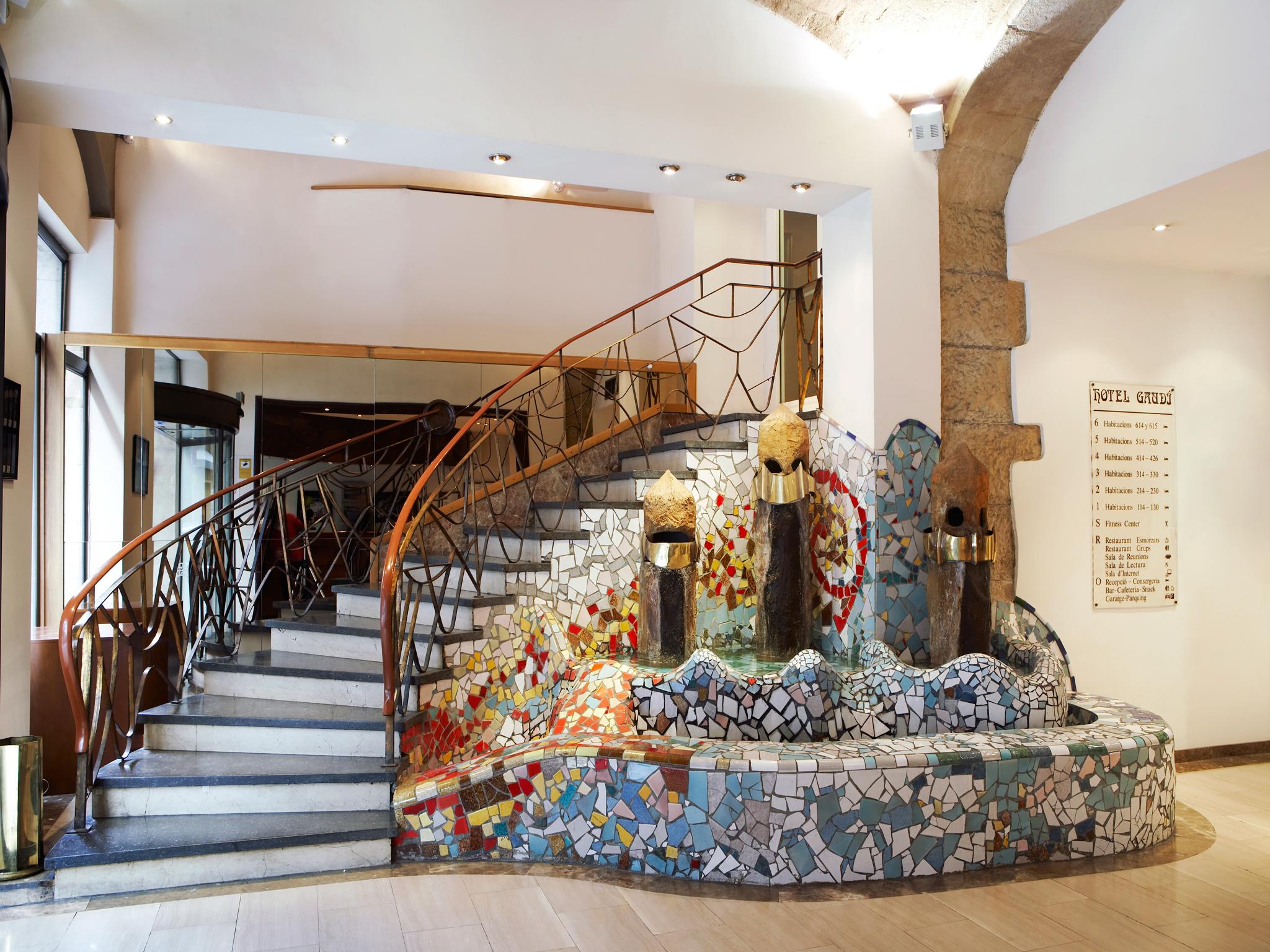 Vista Lobby Hotel Gaudí