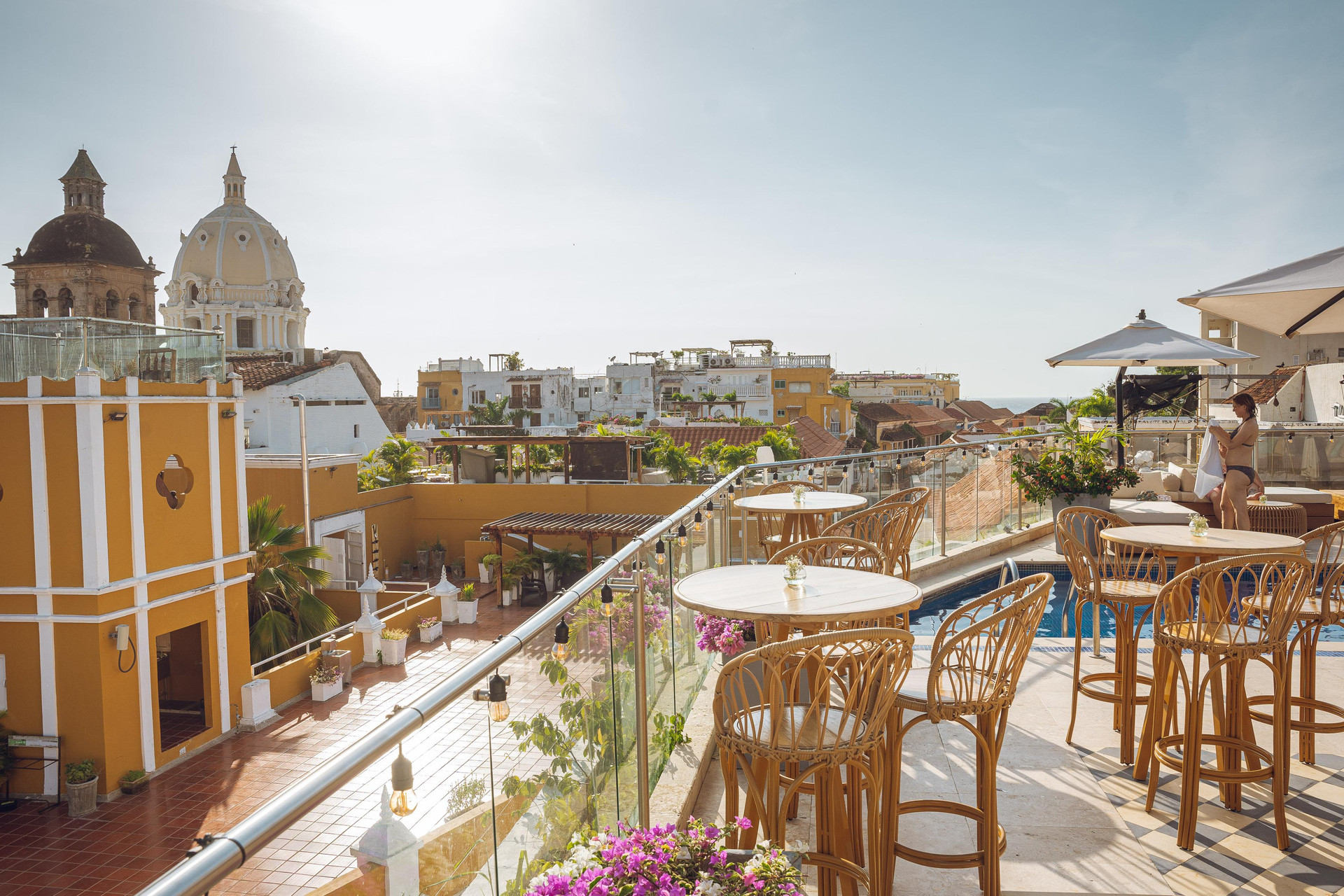 Balcón, patio o terraza Sophia Hotel