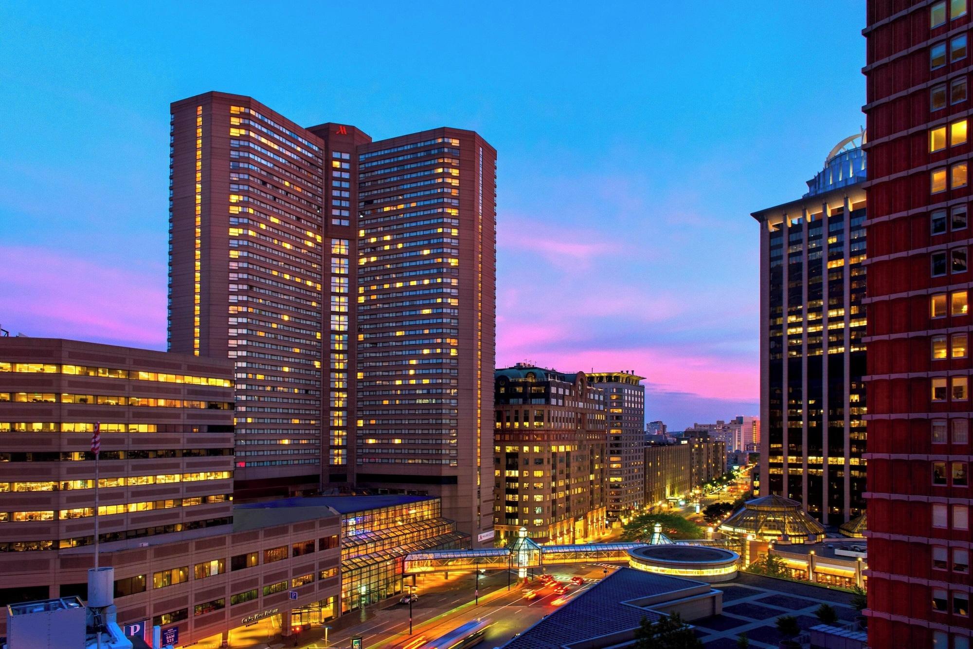 Vista Exterior Boston Marriott Copley Place