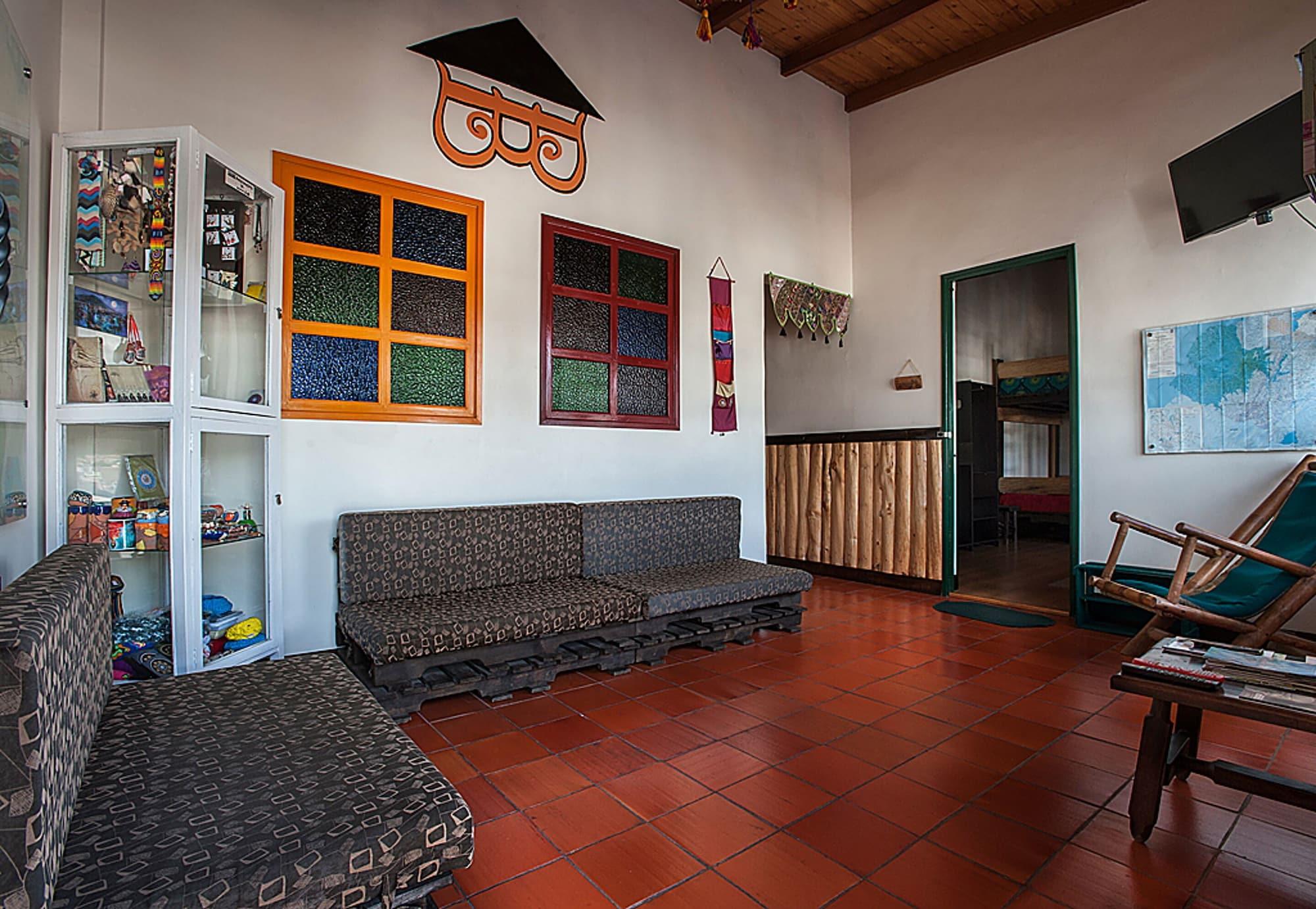 Vista Lobby Casa Hospedaje La Bohemia - Hostel
