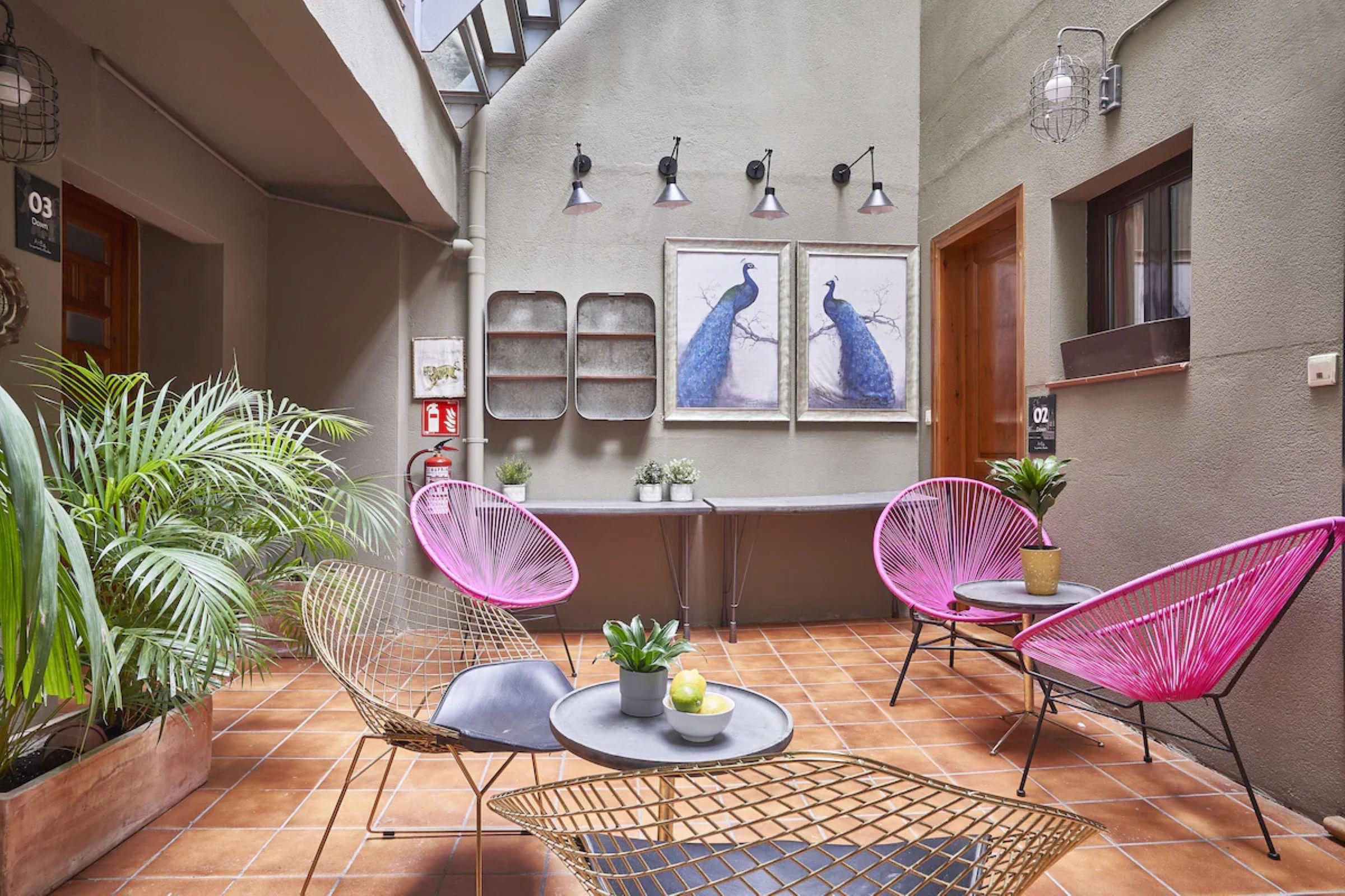 Vista Lobby AinB Las Ramblas-Guardia Apartments