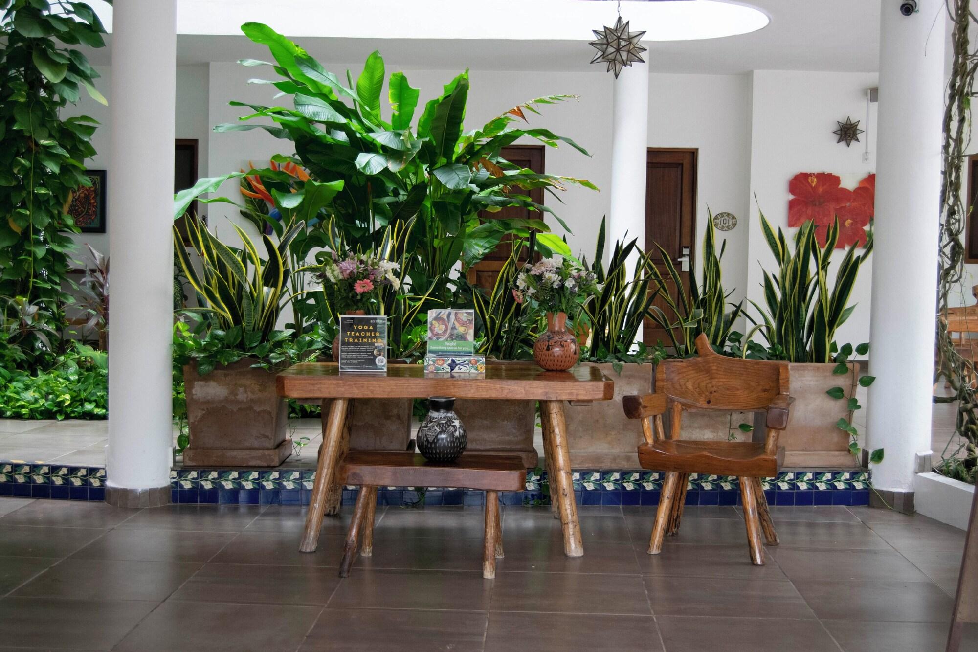 Vista Lobby Hotelito Los Sueños