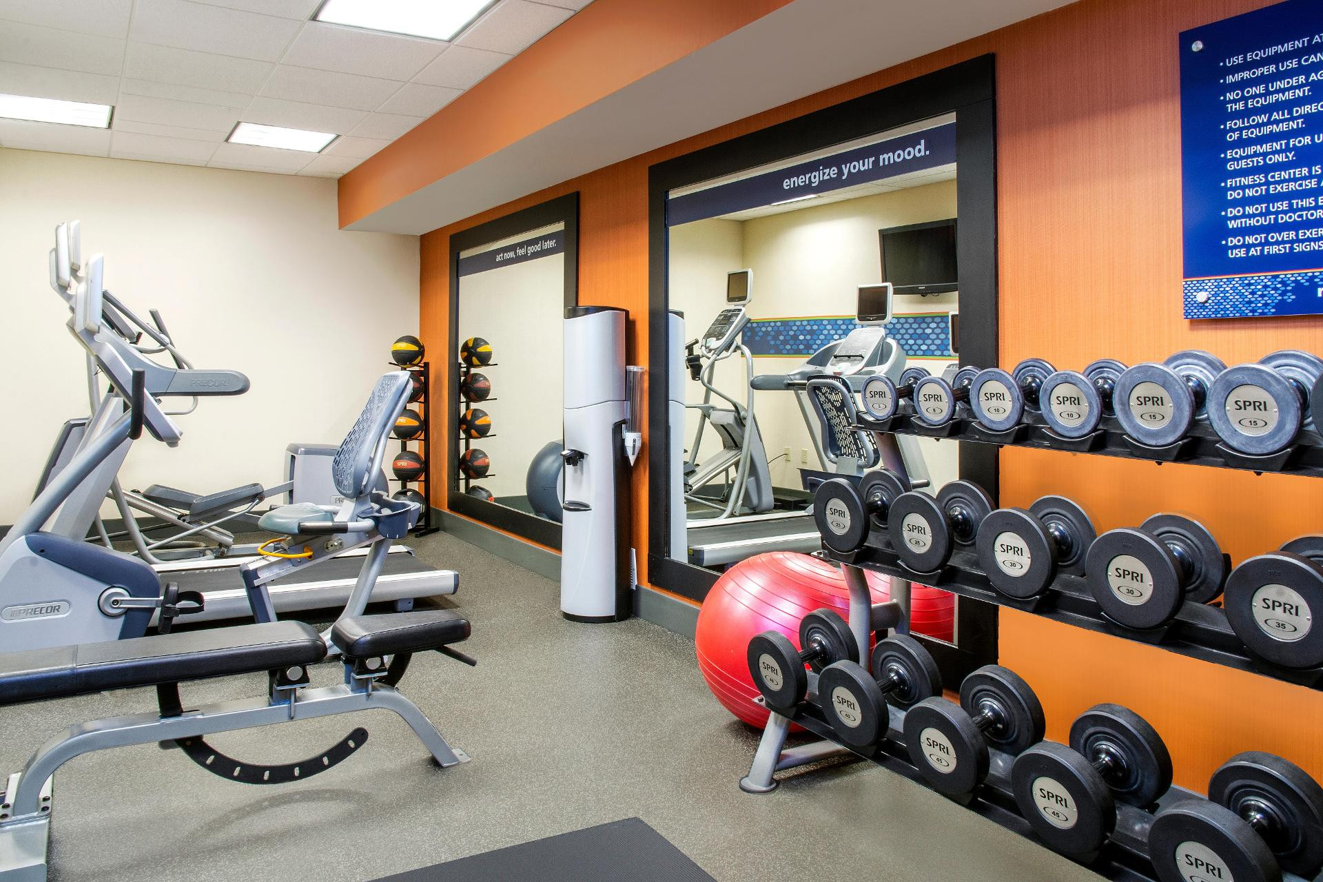Gimnasio Hampton Inn by Hilton Merrillville