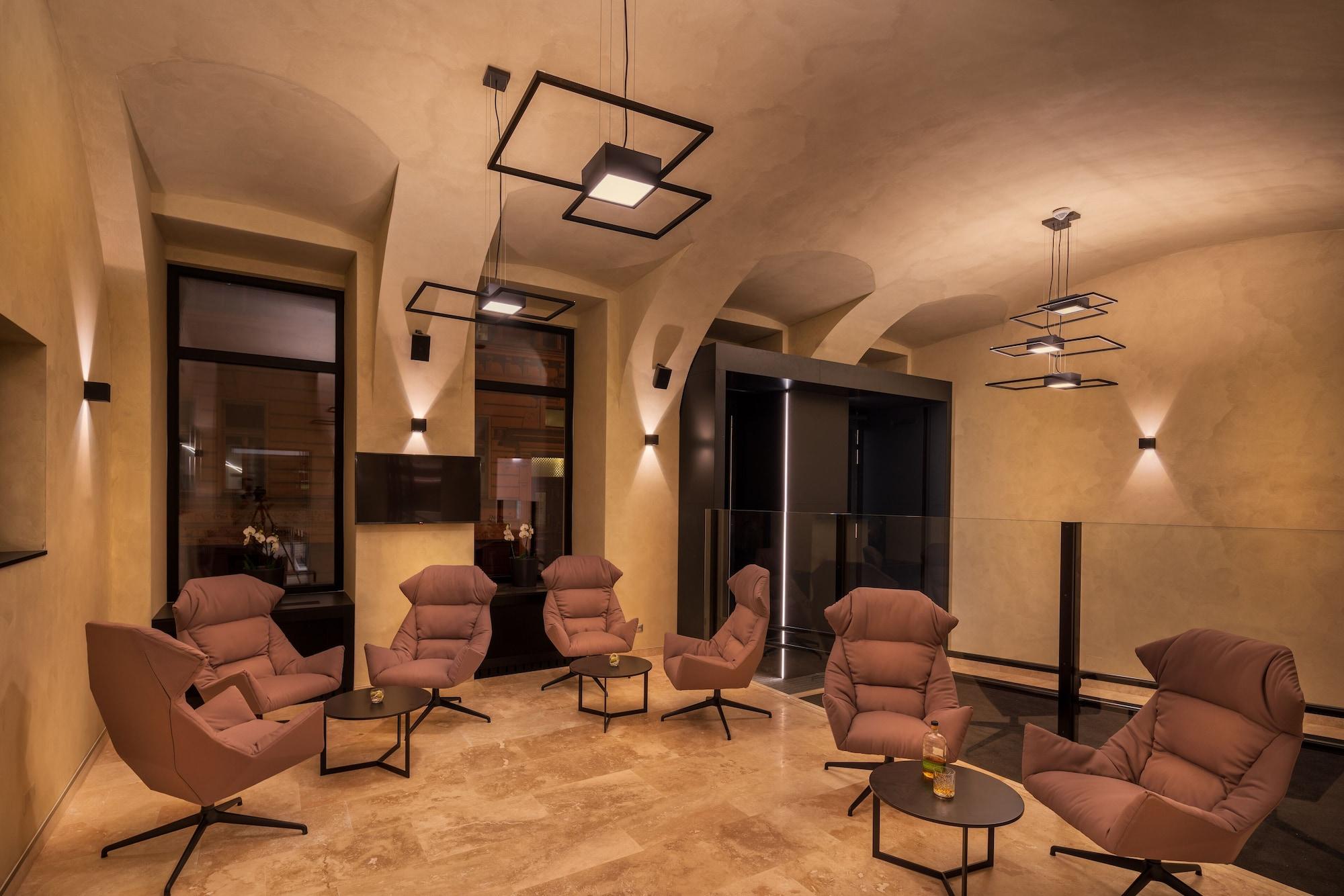 Vista Lobby Hotel CUBE Prague