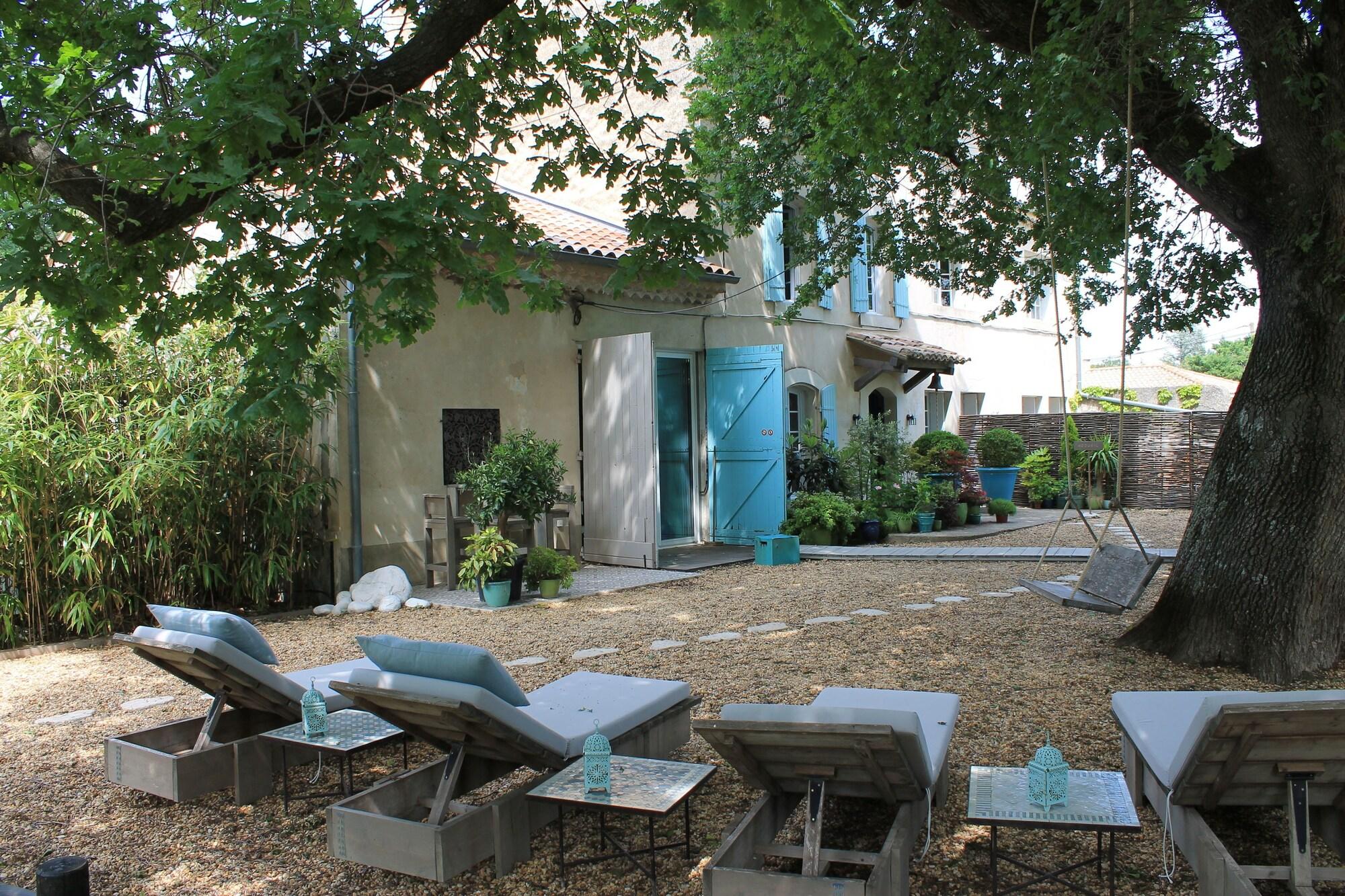 Vista Exterior B&B Le Mas Turquoise - Spa-color Inclus