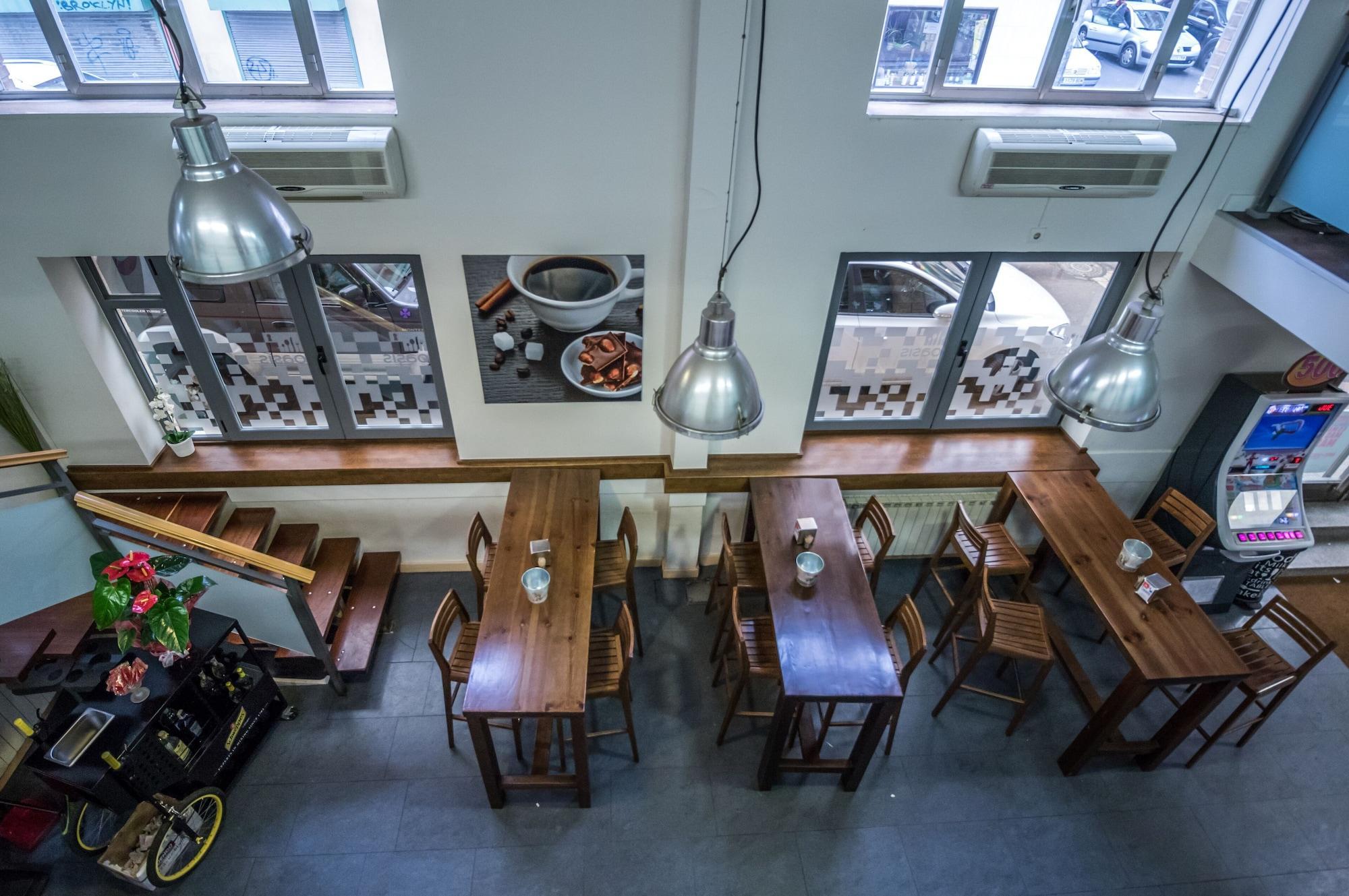 Vista Exterior Pensión Oasis