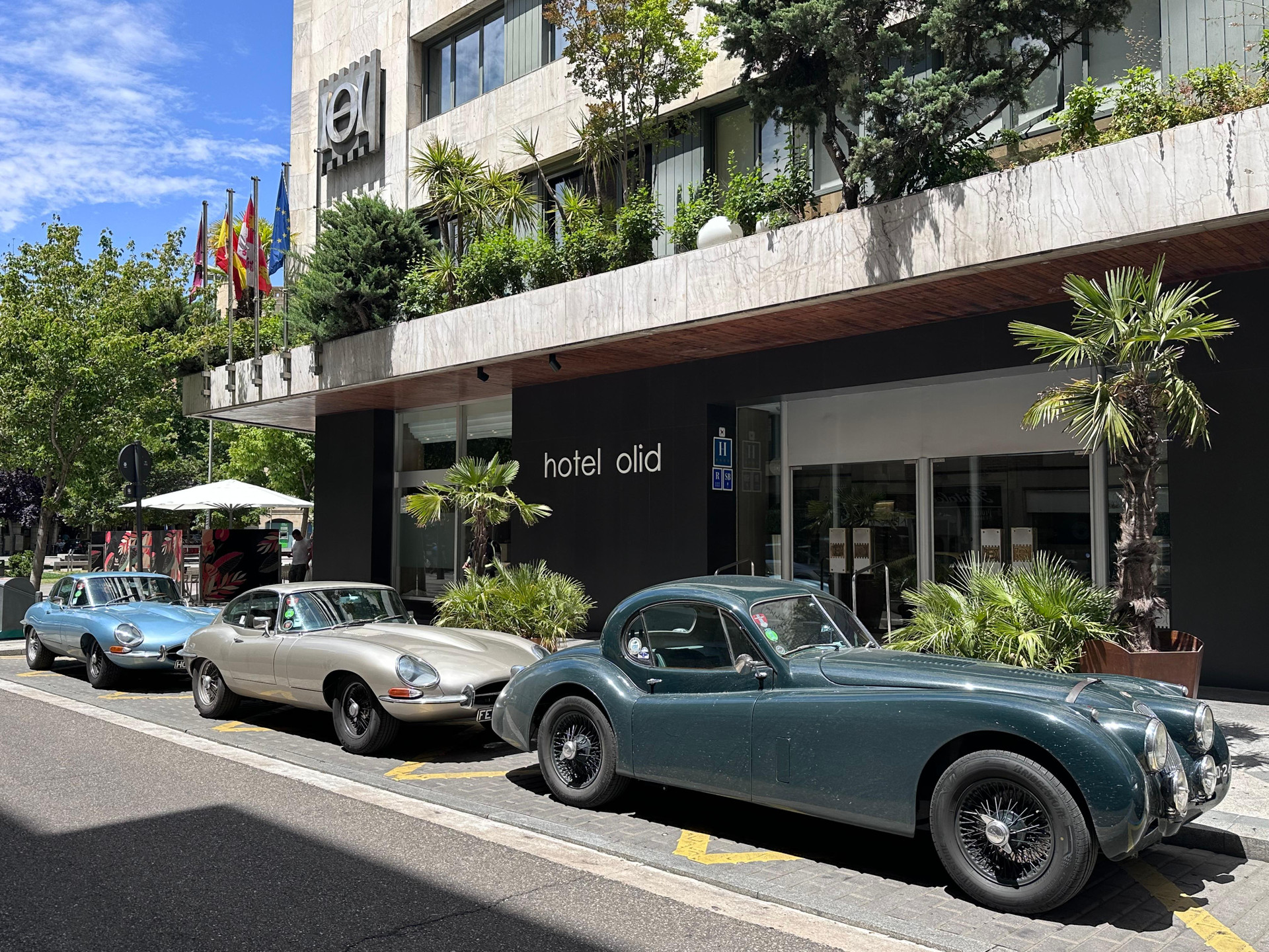 Vista Exterior Hotel Olid