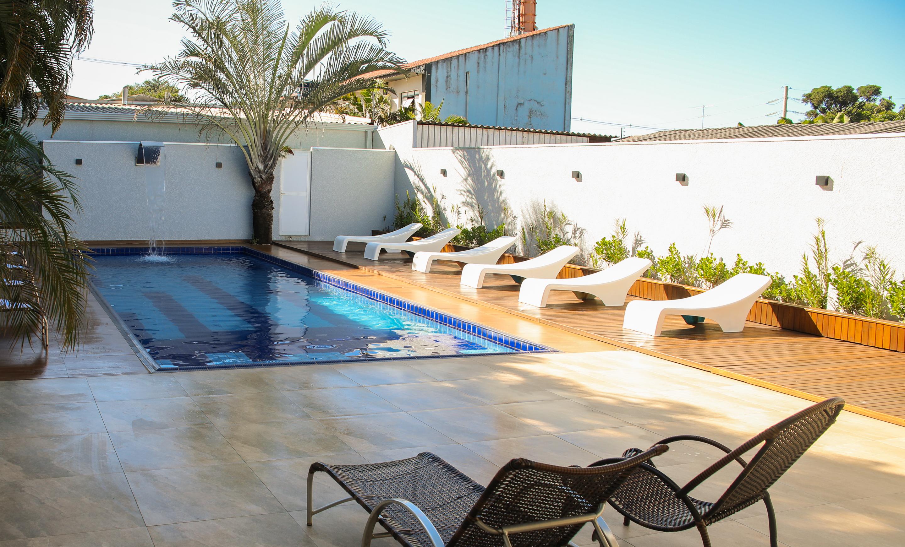 Vista Piscina Rede Andrade Vivaldi