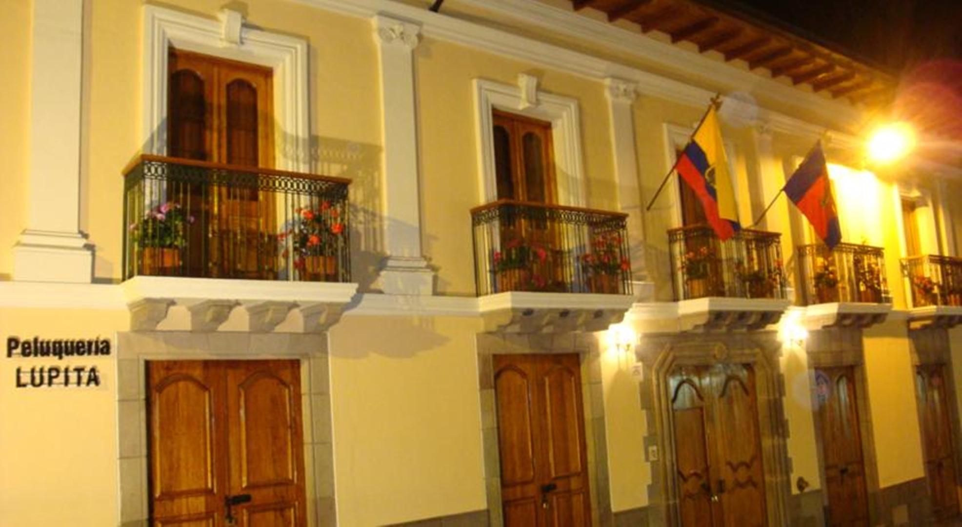 Vista Exterior Boutique Hotel Plaza Sucre