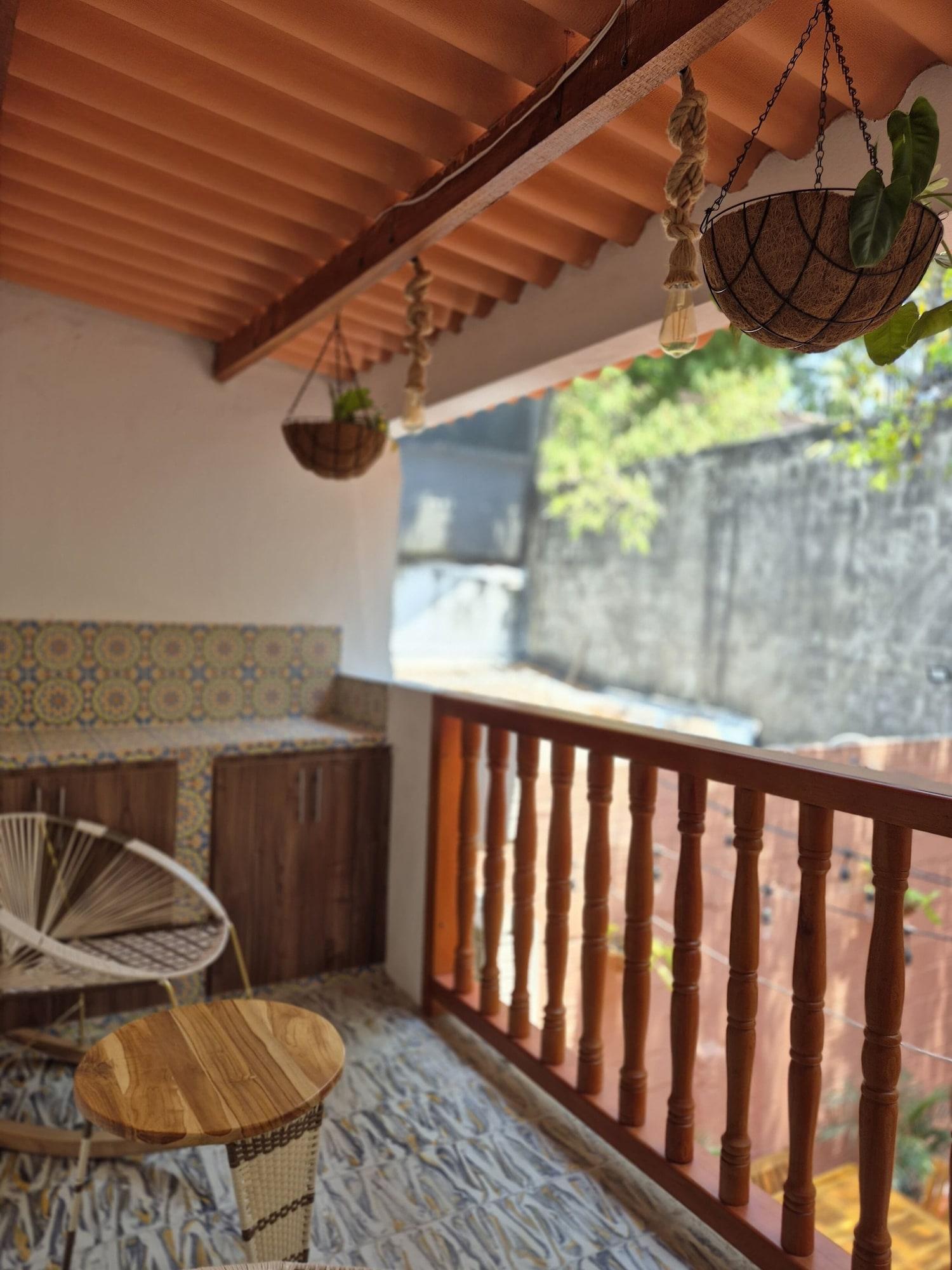 Vista Exterior Hostal Casa Rosa